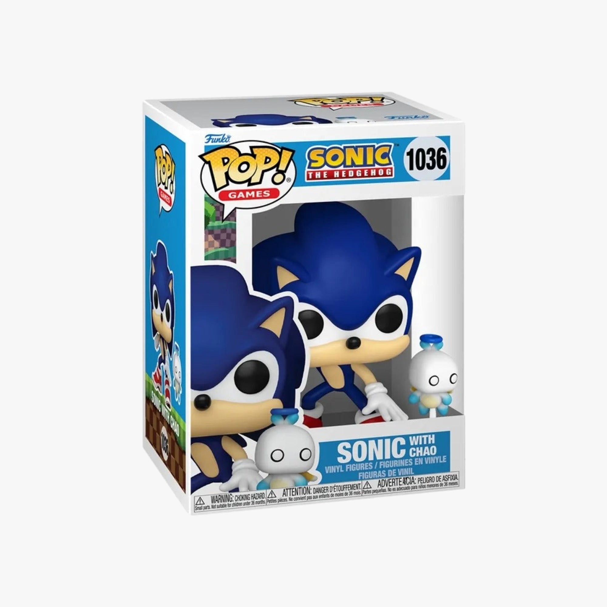 Boneco Funko Pop! & Buddy Sonic The Hedgehog - Sonic e Chao