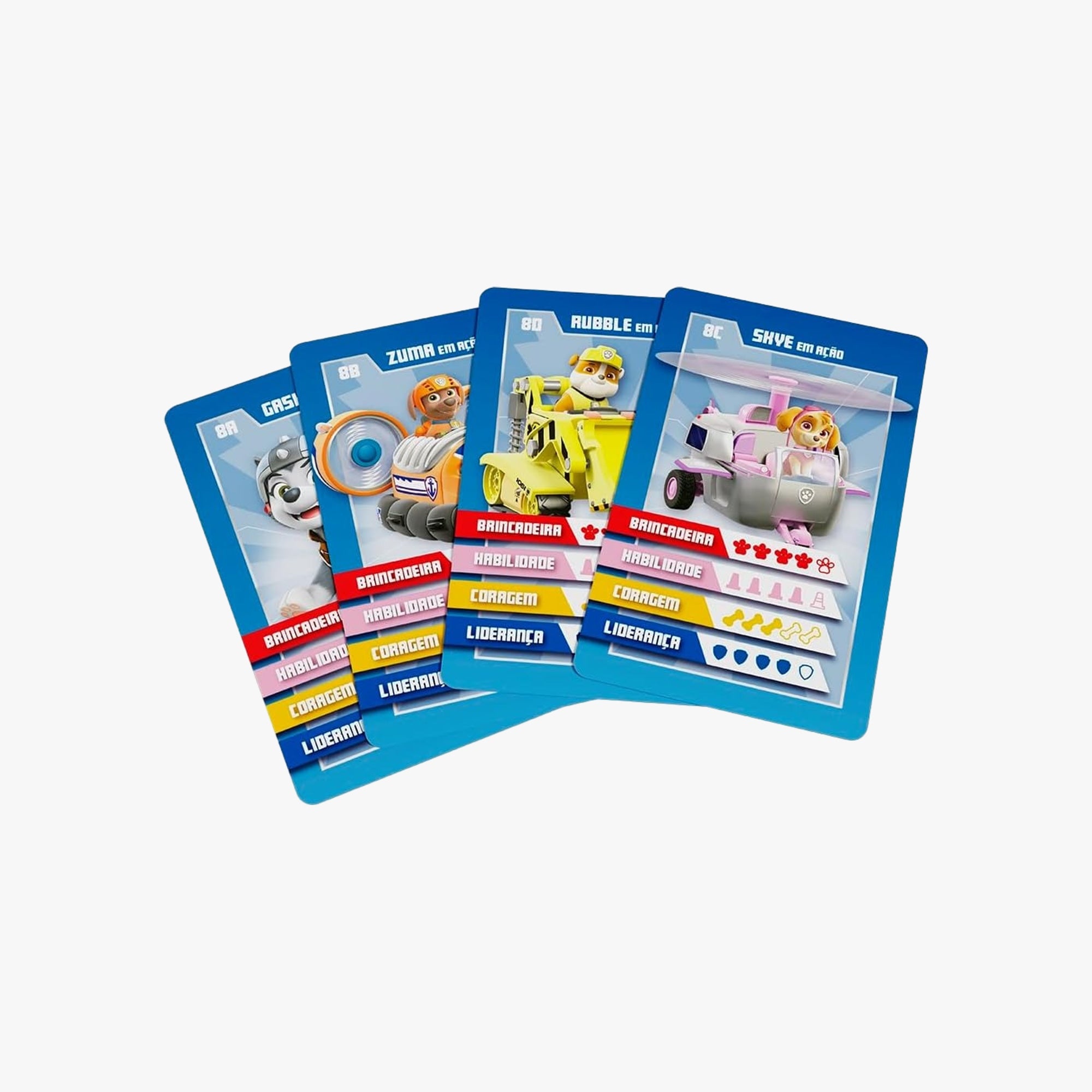 Jogo de Cartas Super Trunfo Patrulha Canina