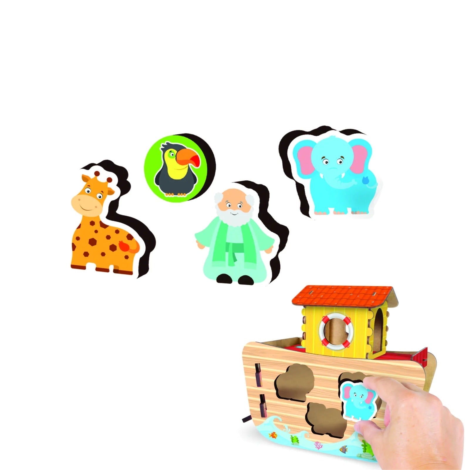 Brinquedo em 3D Arca de Noé Nig