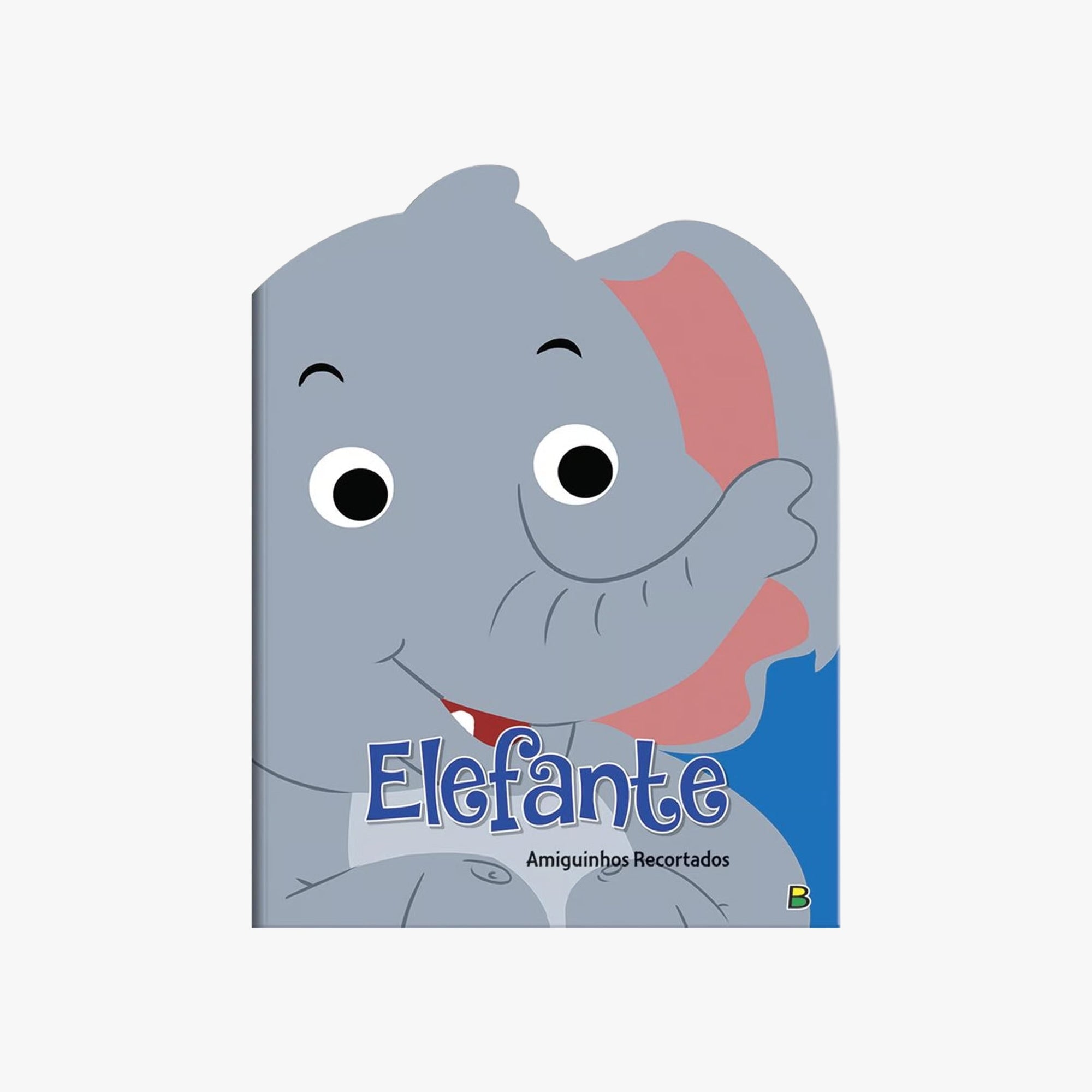 Livro de História Amiguinhos Recortados Elefante