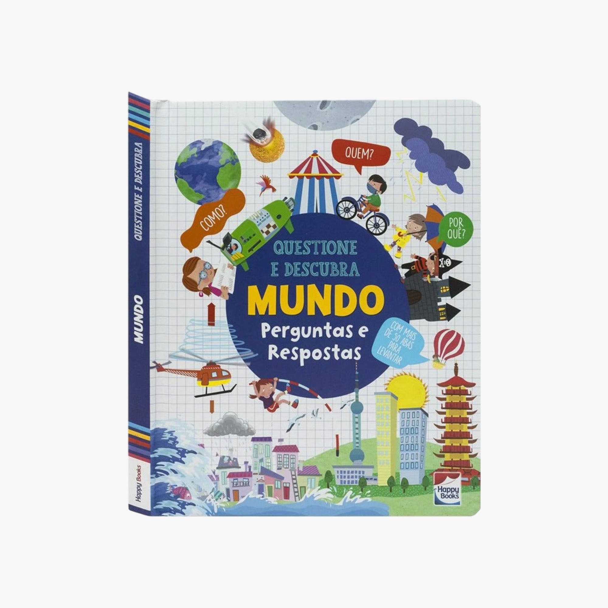Livro com Abas: Questione e Descubra Mundo