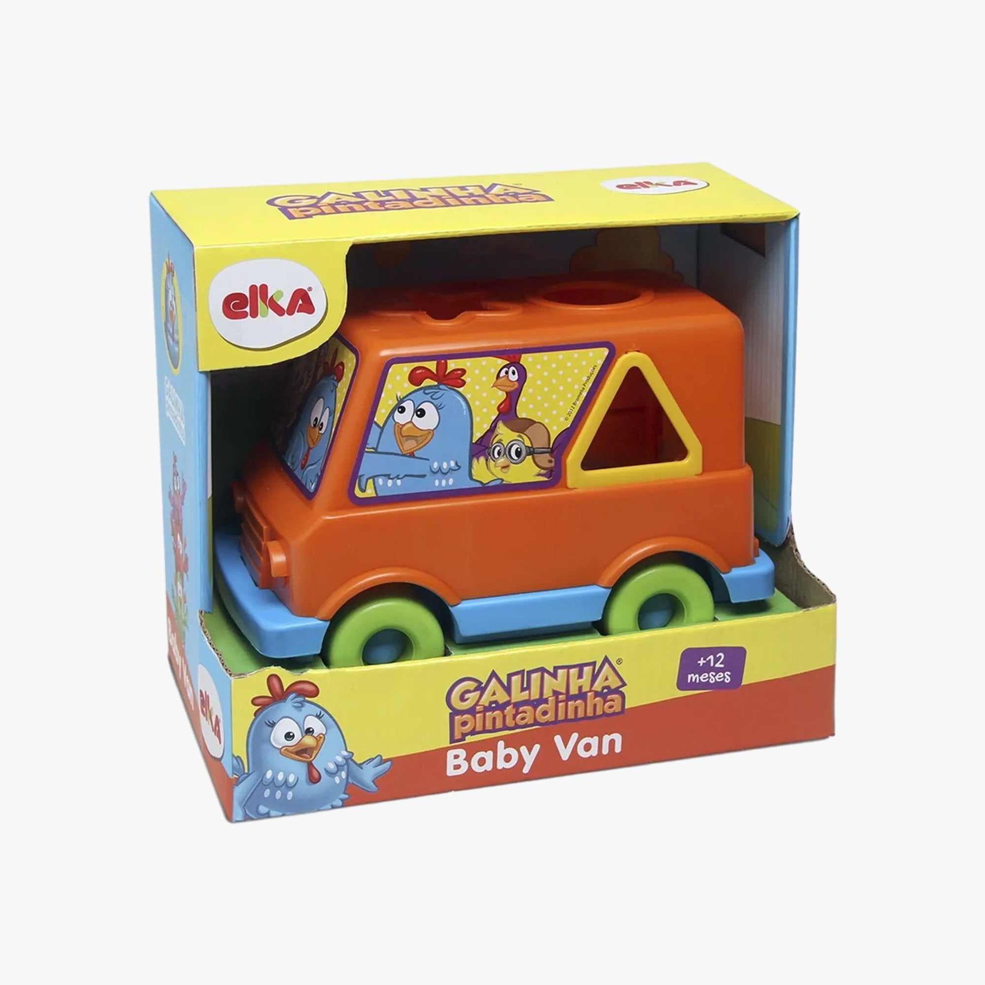 Brinquedo de Encaixe Baby Van Galinha Pintadinha