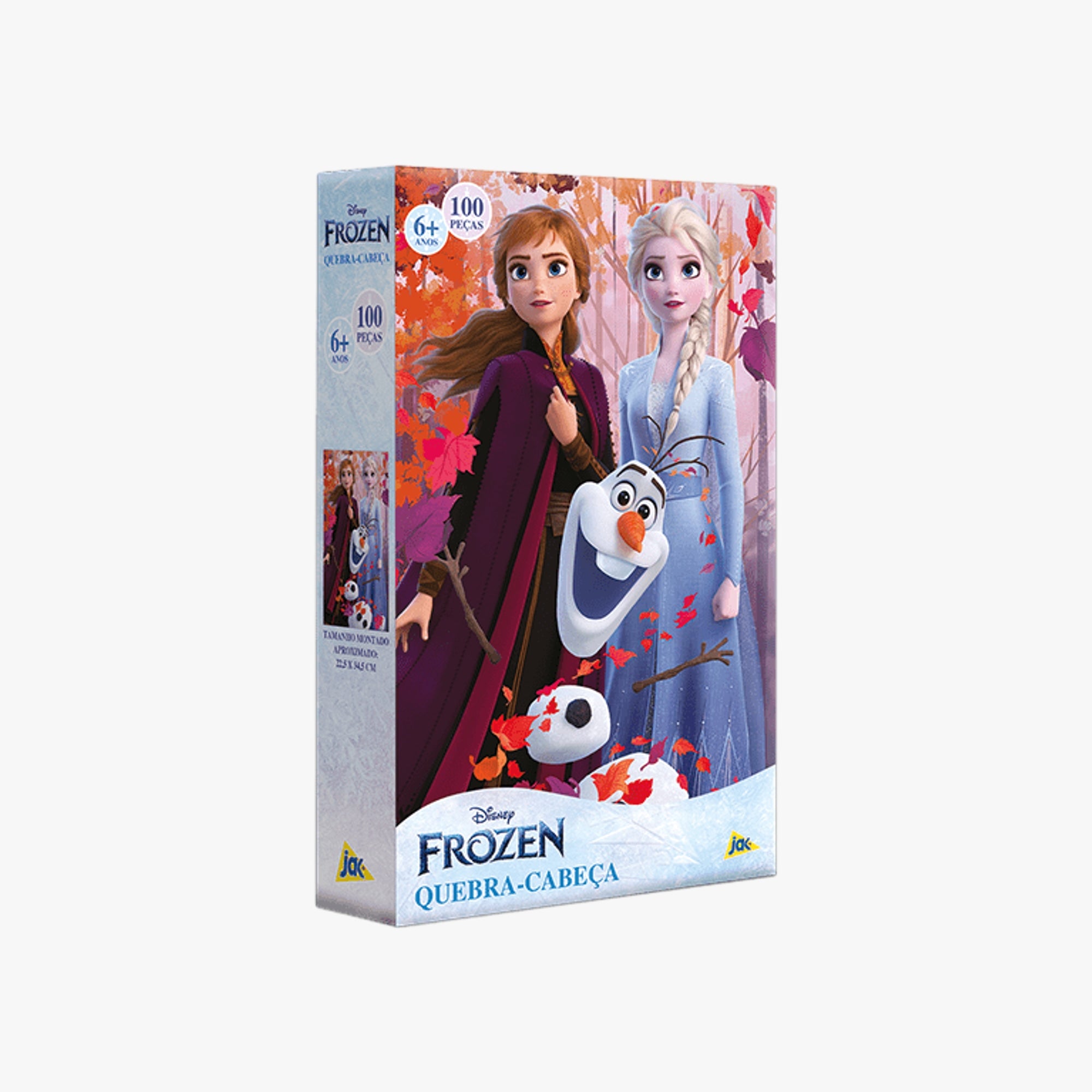 Quebra-Cabeça da Princesa Frozen 100 Peças Toyster