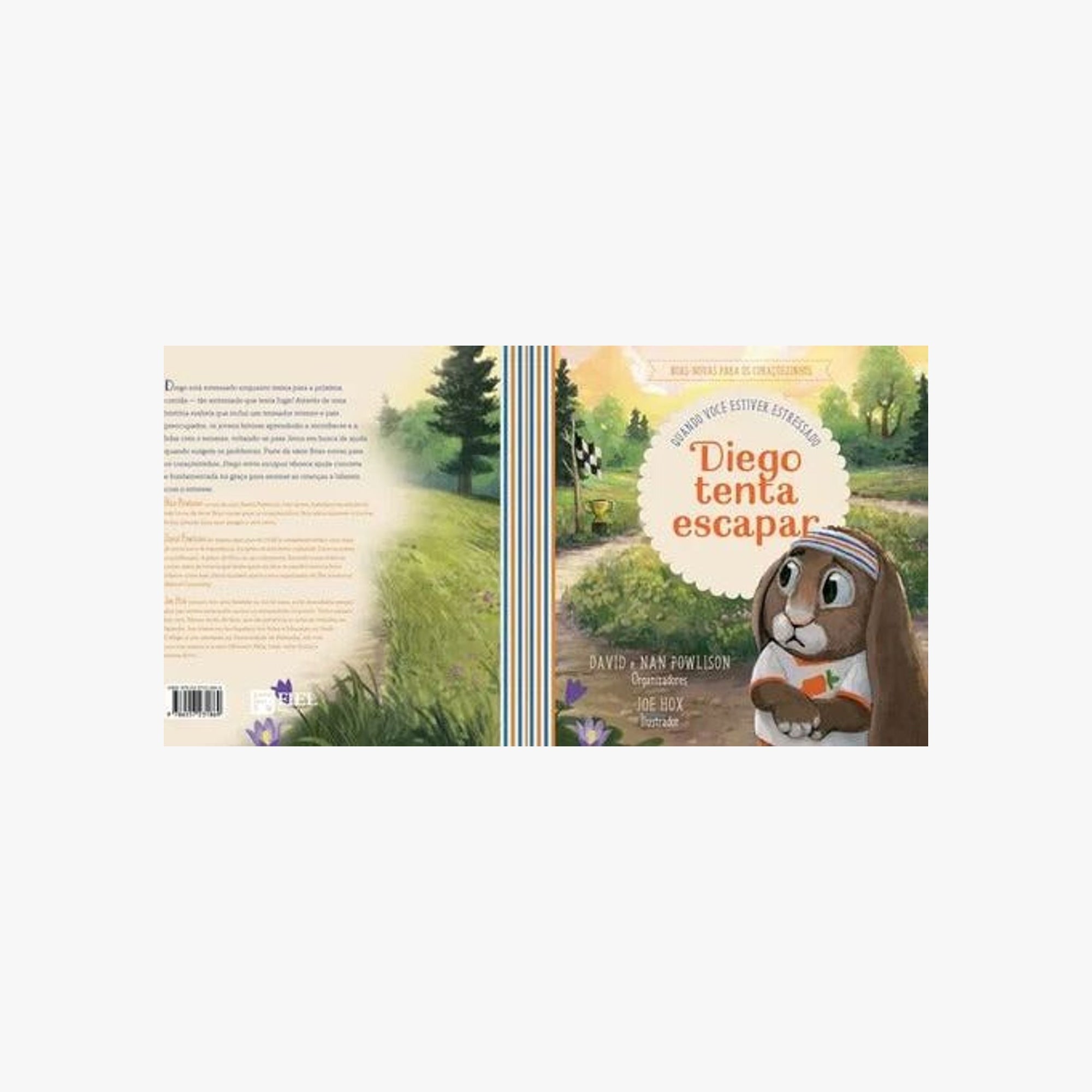 Livro Diego tenta escapar: Quando estiver estressado