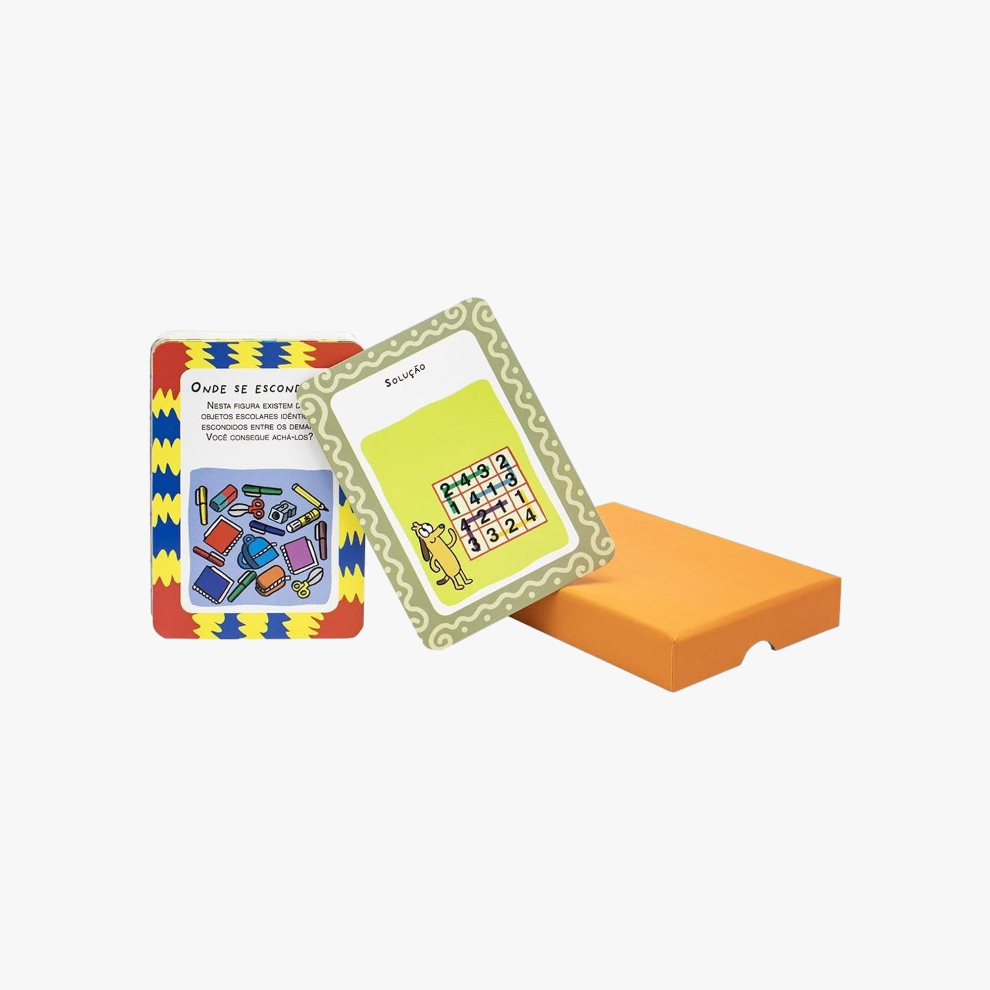 Treine a sua Atenção - Jogo de Cartas Pequeno Gênio