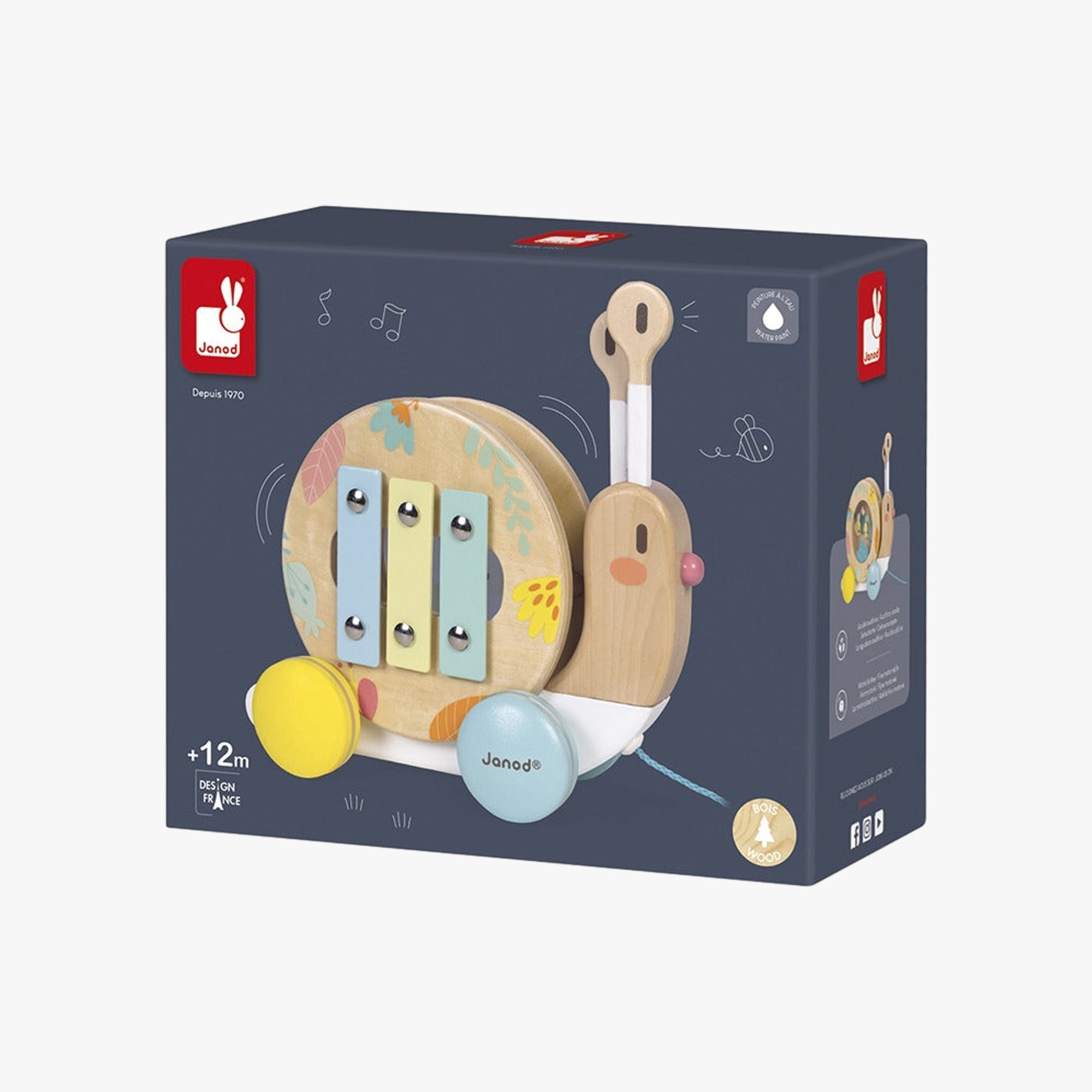 Brinquedo Infantil Caracol Musical