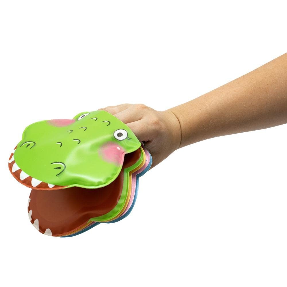 Livro de Banho Fantoche: Cora, a Crocodilo Vai Para o Banho