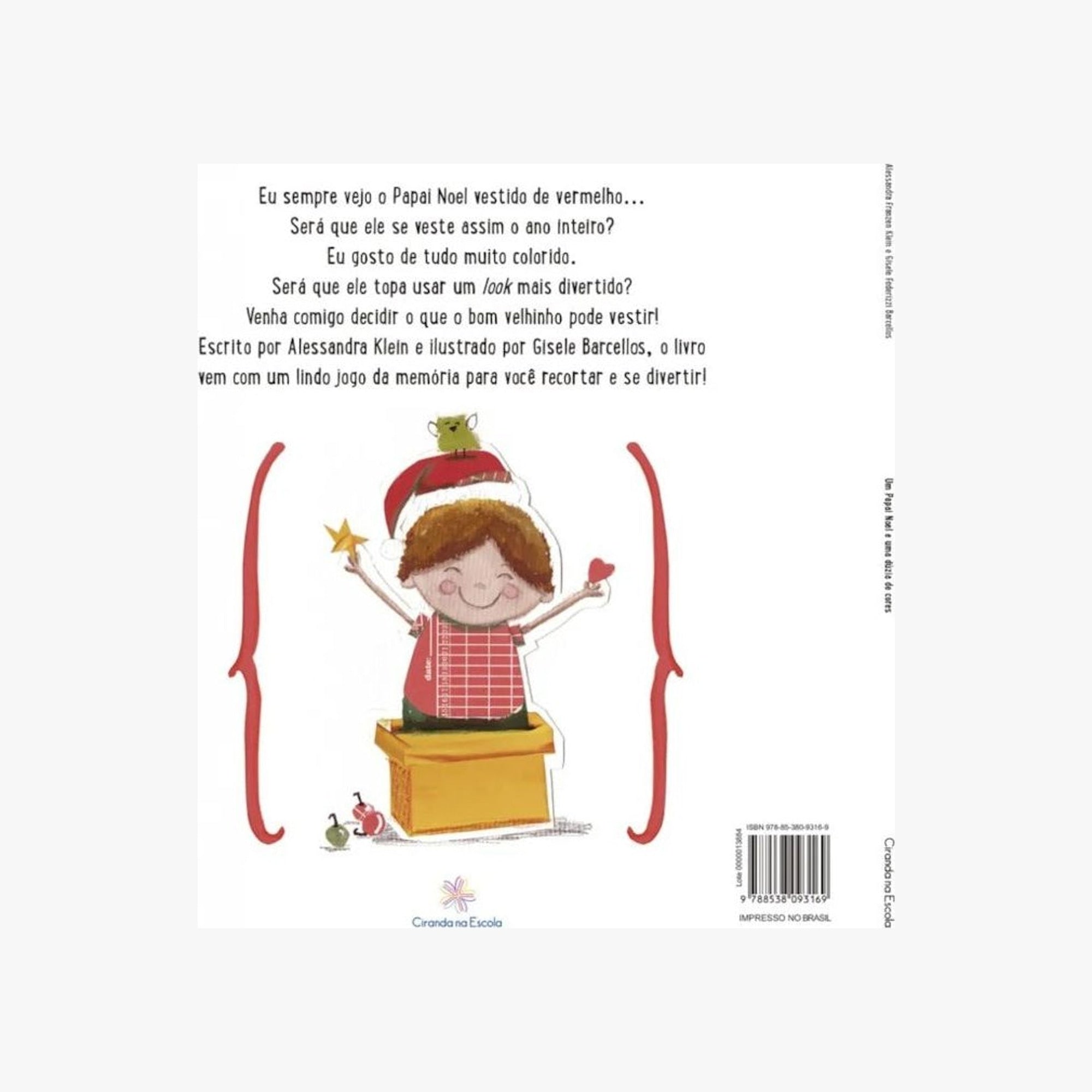 Livro Um Papai Noel e Uma Dúzia de Cores