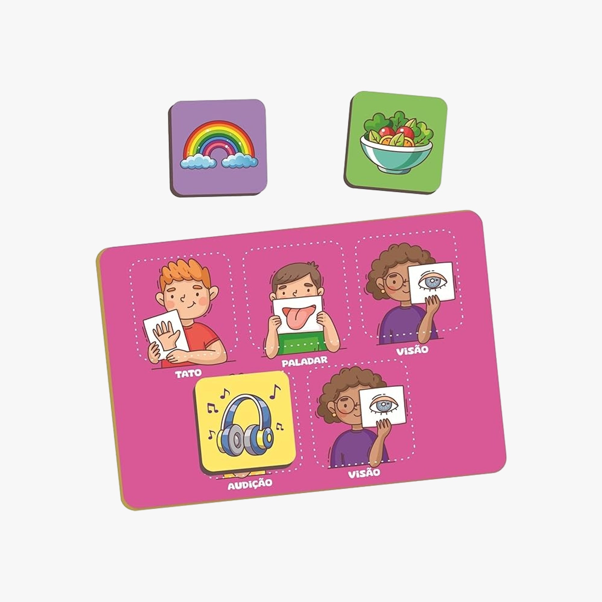 Brinquedo Educativo Meus 5 Sentidos
