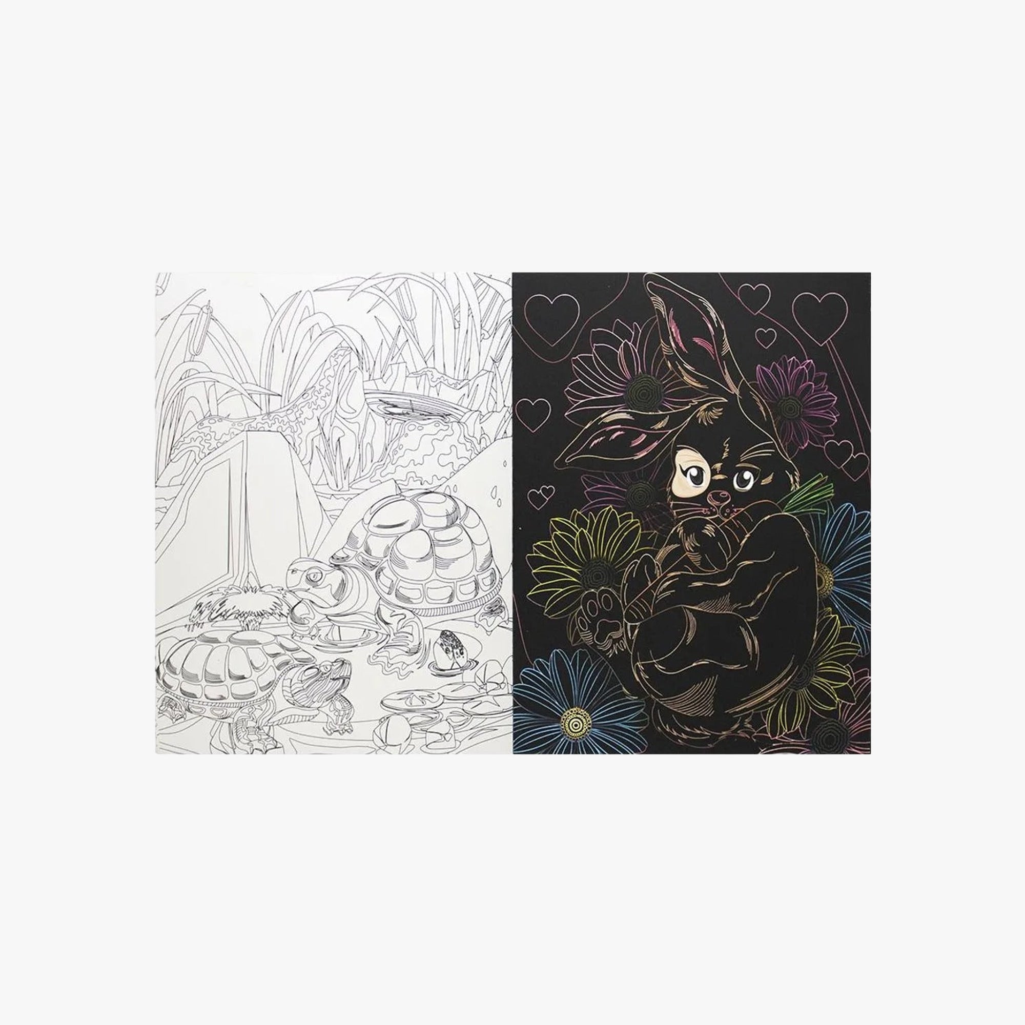 Livro Raspar e Colorir: Animais de Estimação