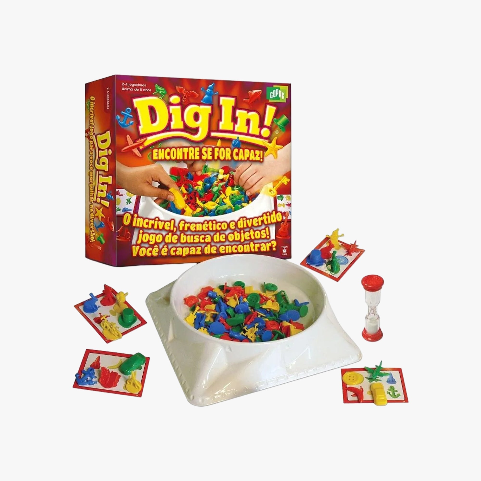 Jogo Infantil Dig In - Encontre Se For Capaz