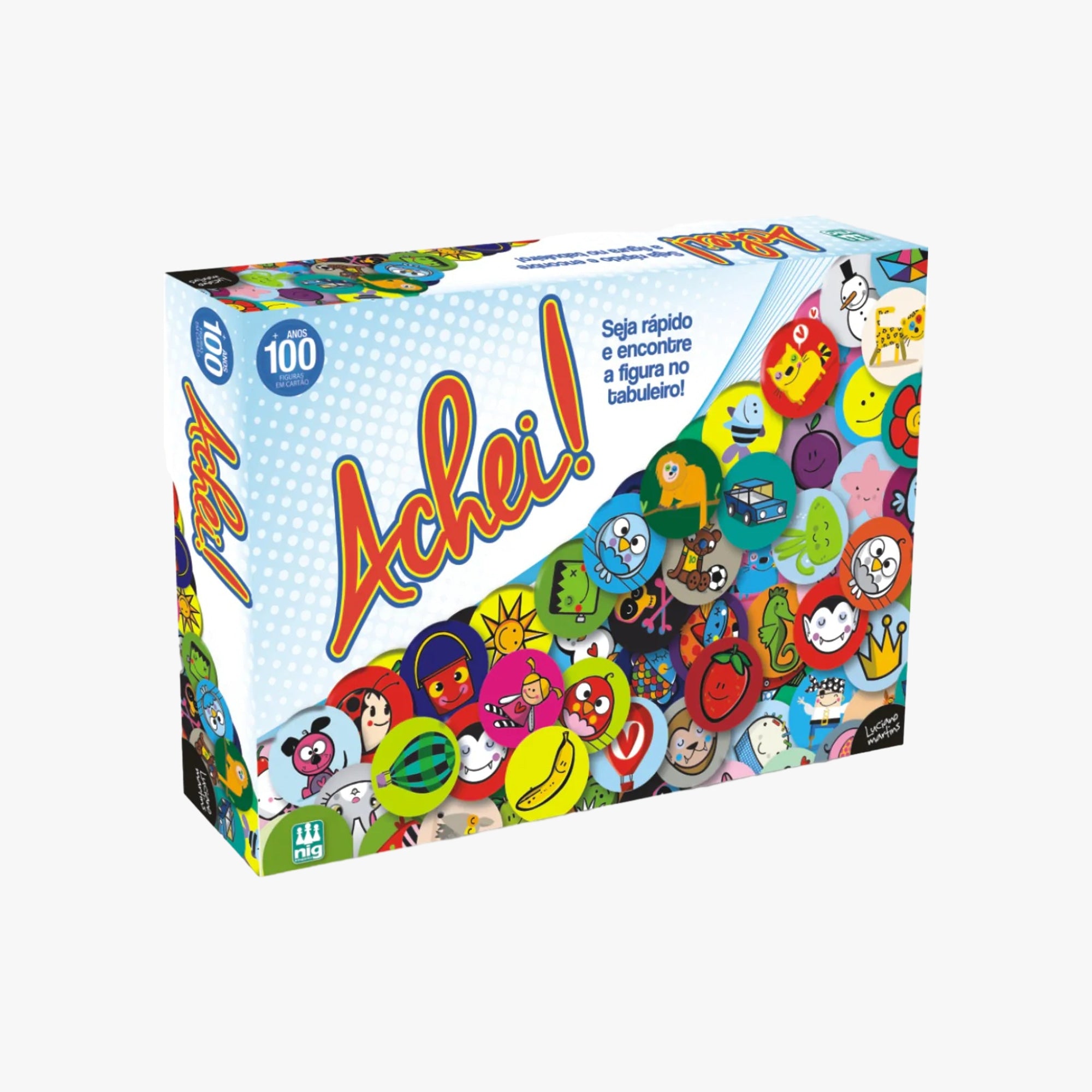 Jogo de Tabuleiro Achei Nig