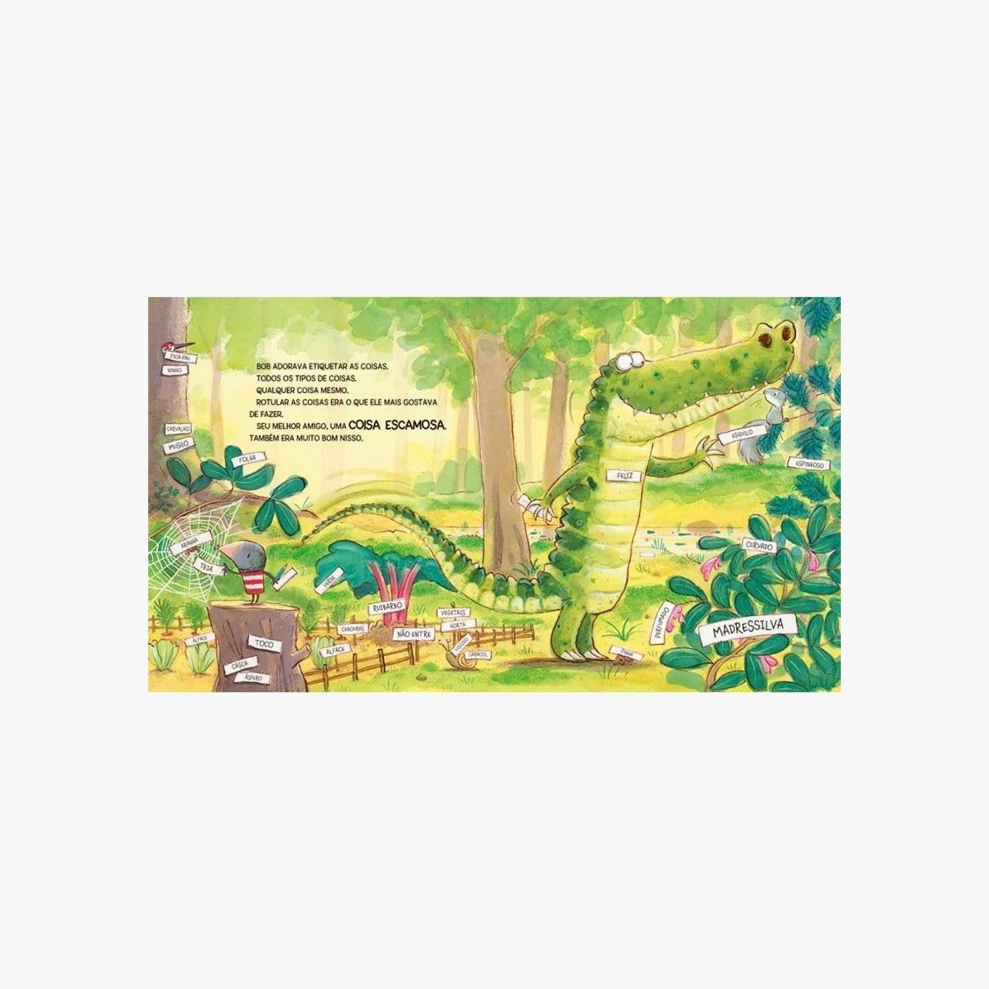 Livro Perigoso Este livro contém coelhos