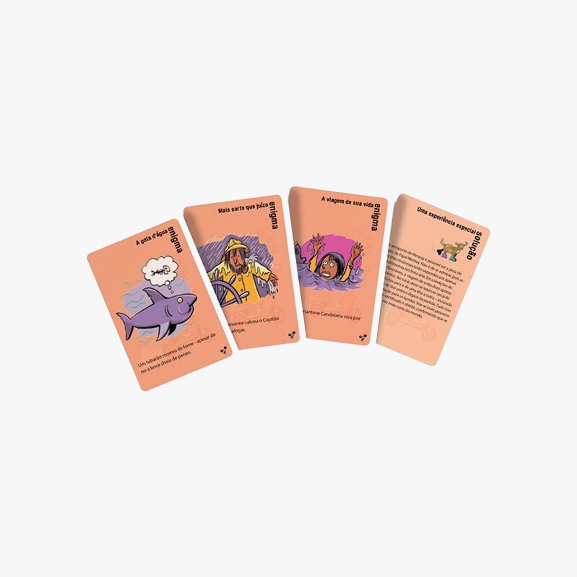 Jogo de Enigmas Histórias Inacreditáveis - Gálapagos
