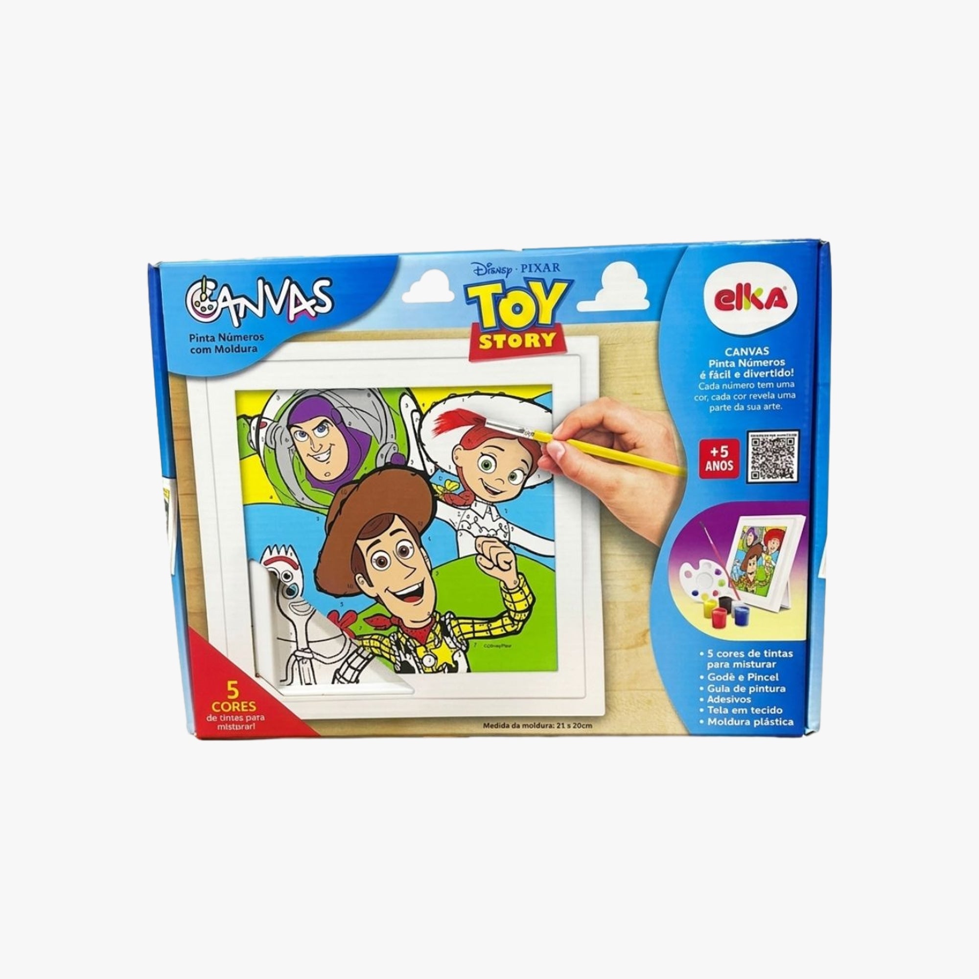 Pintura Infantil Números Toy Story