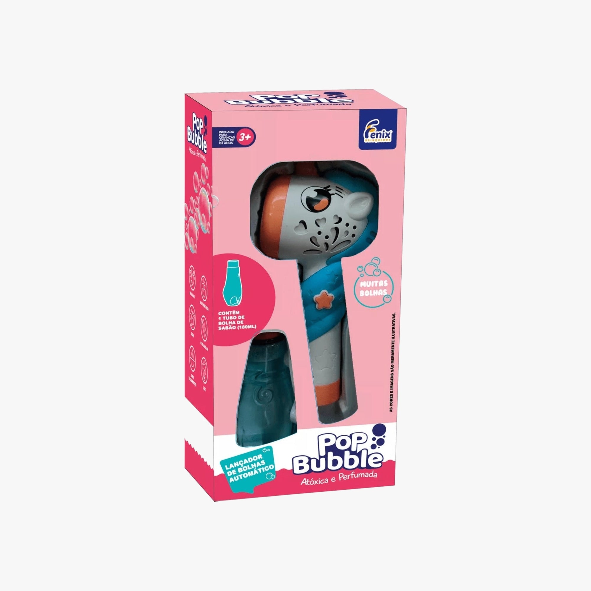 Lançador De Bolhas Automático Unicórnio