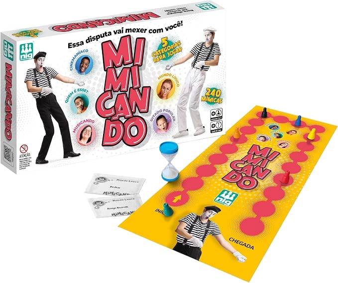 Jogo de Tabuleiro Mimicando