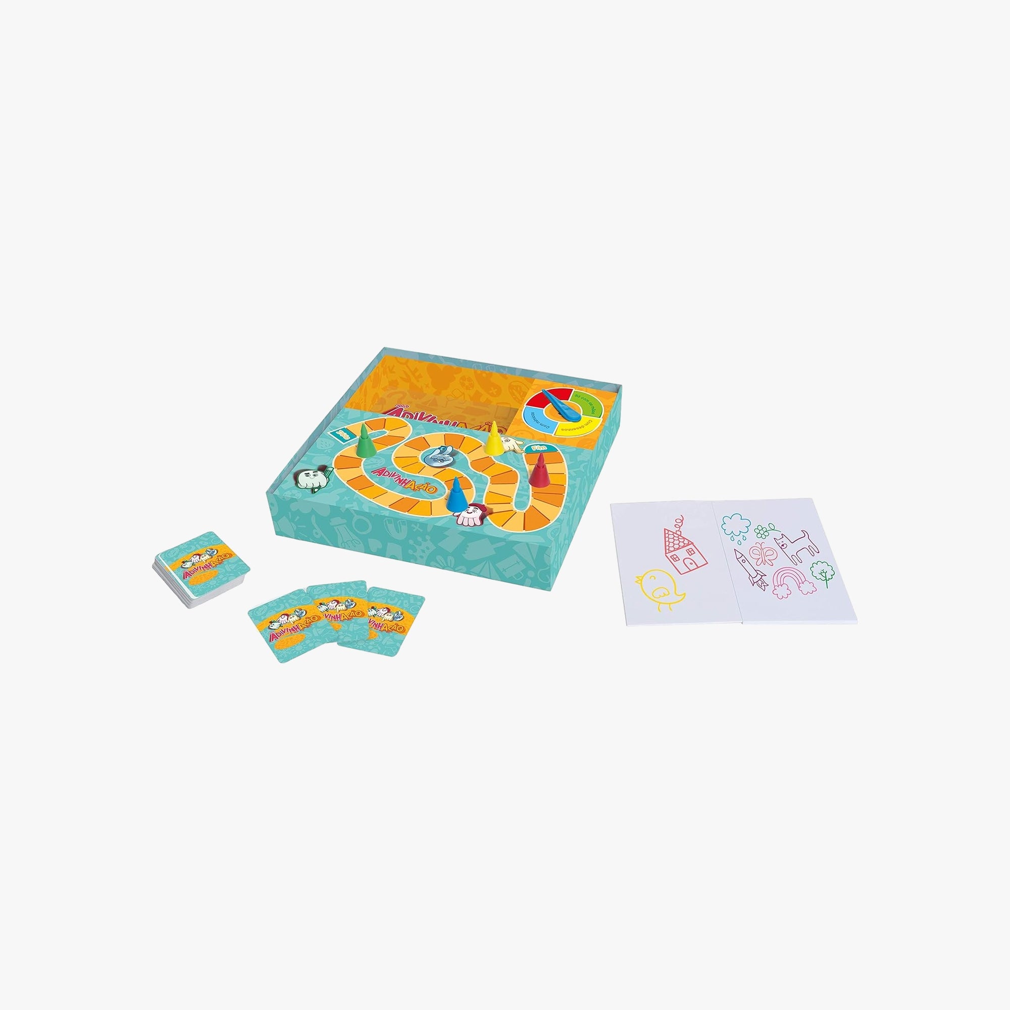 Jogo de Tabuleiro Infantil Adivinhação