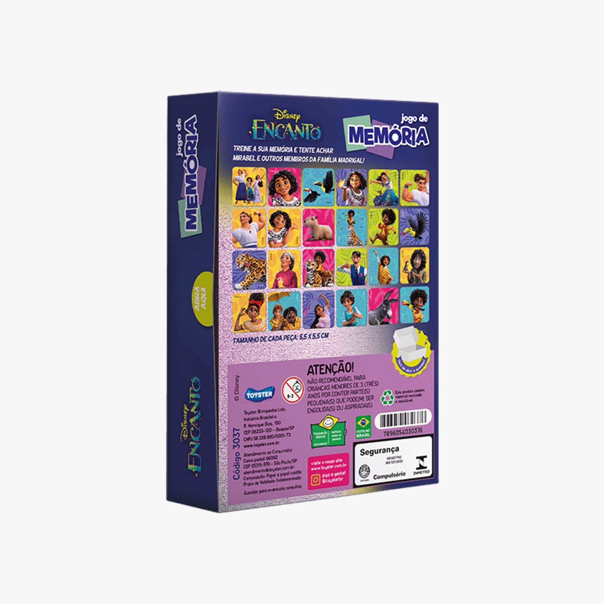 Jogo da Memória 24 Pares Encanto Disney