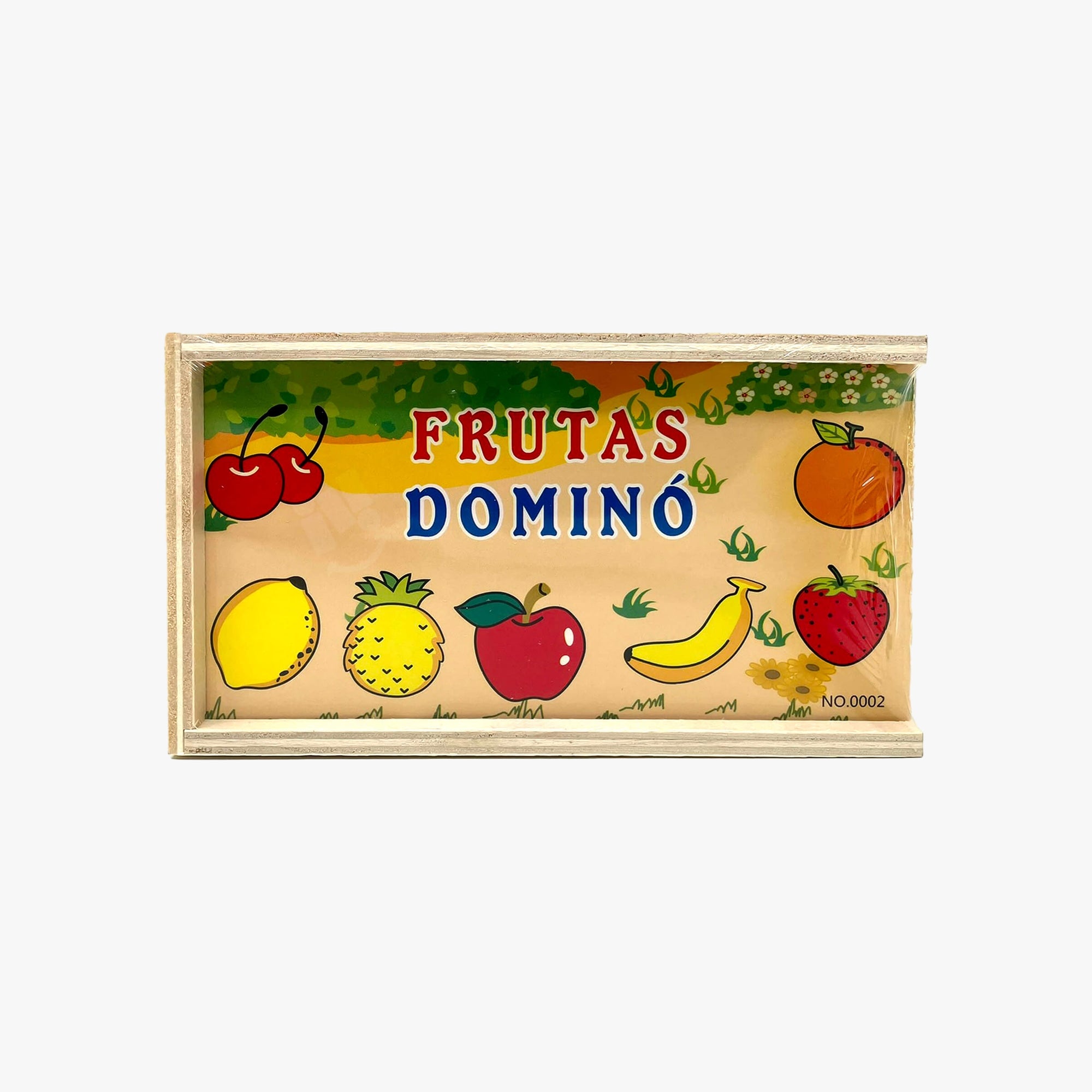 Dominó Divertido das Frutas 28 Peças