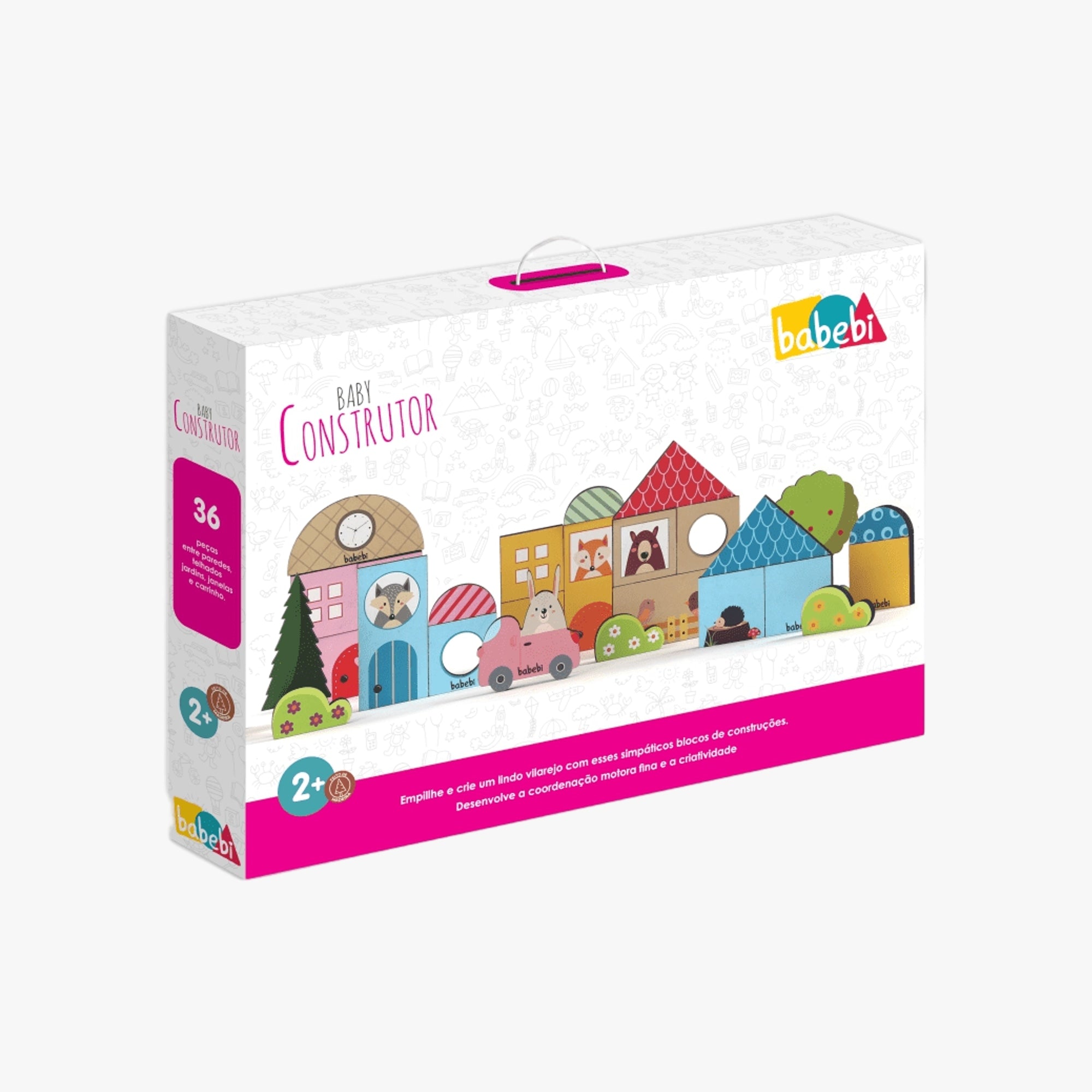 Brinquedo Educativo 3D Baby Construtor