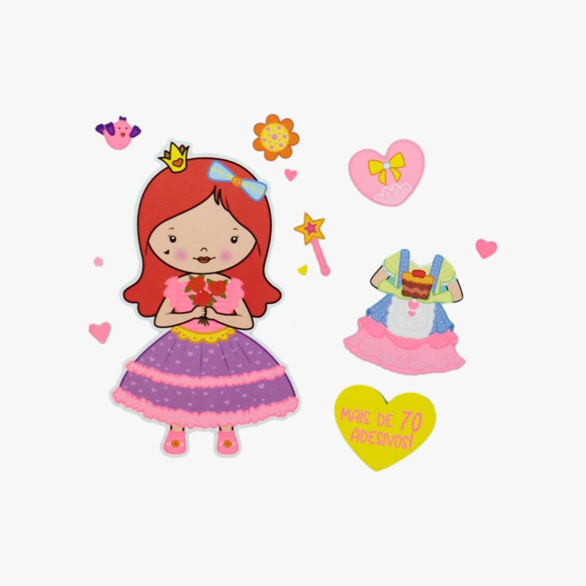 Livro Arrume-se Comigo: Princesas