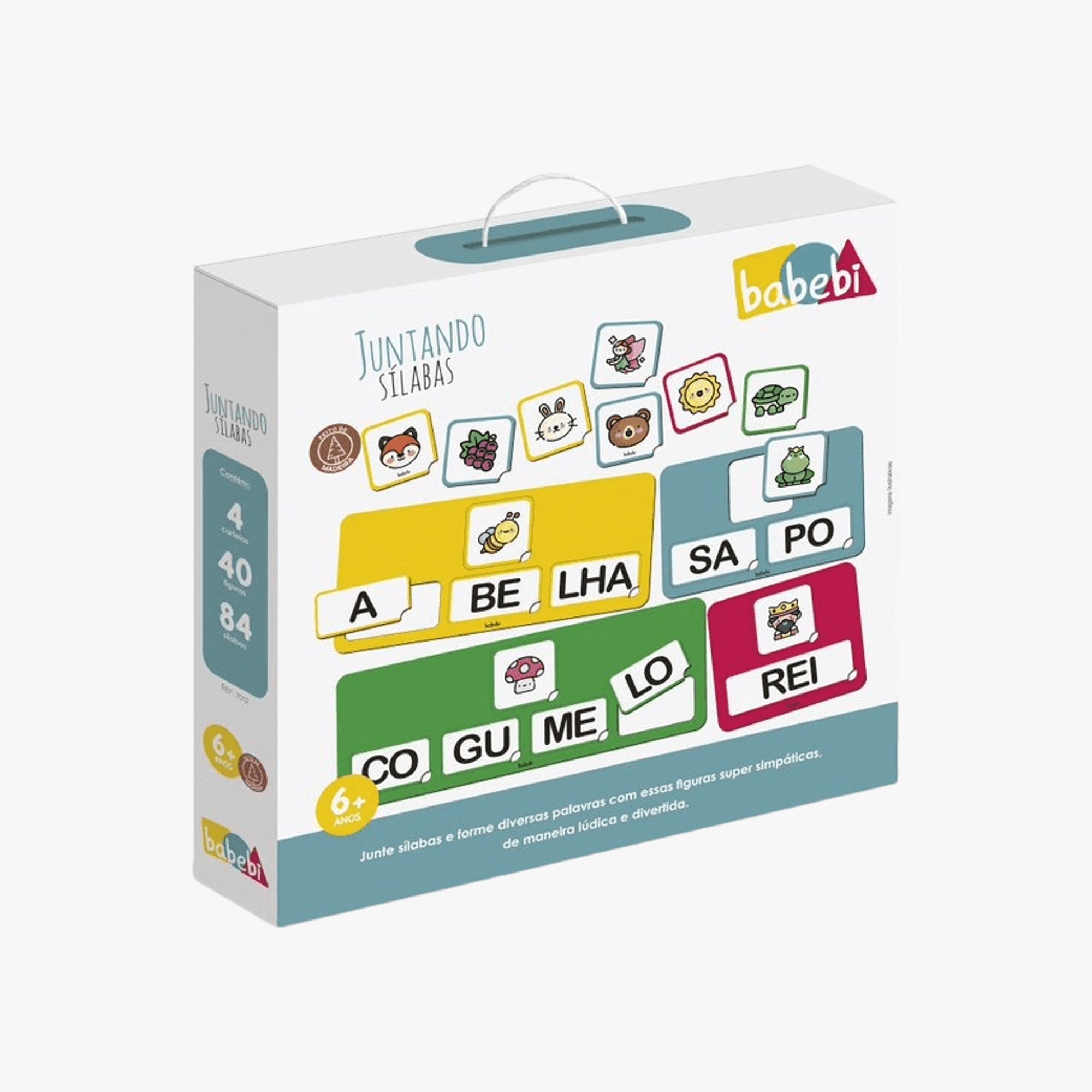 Jogo Educativo Juntando Sílabas