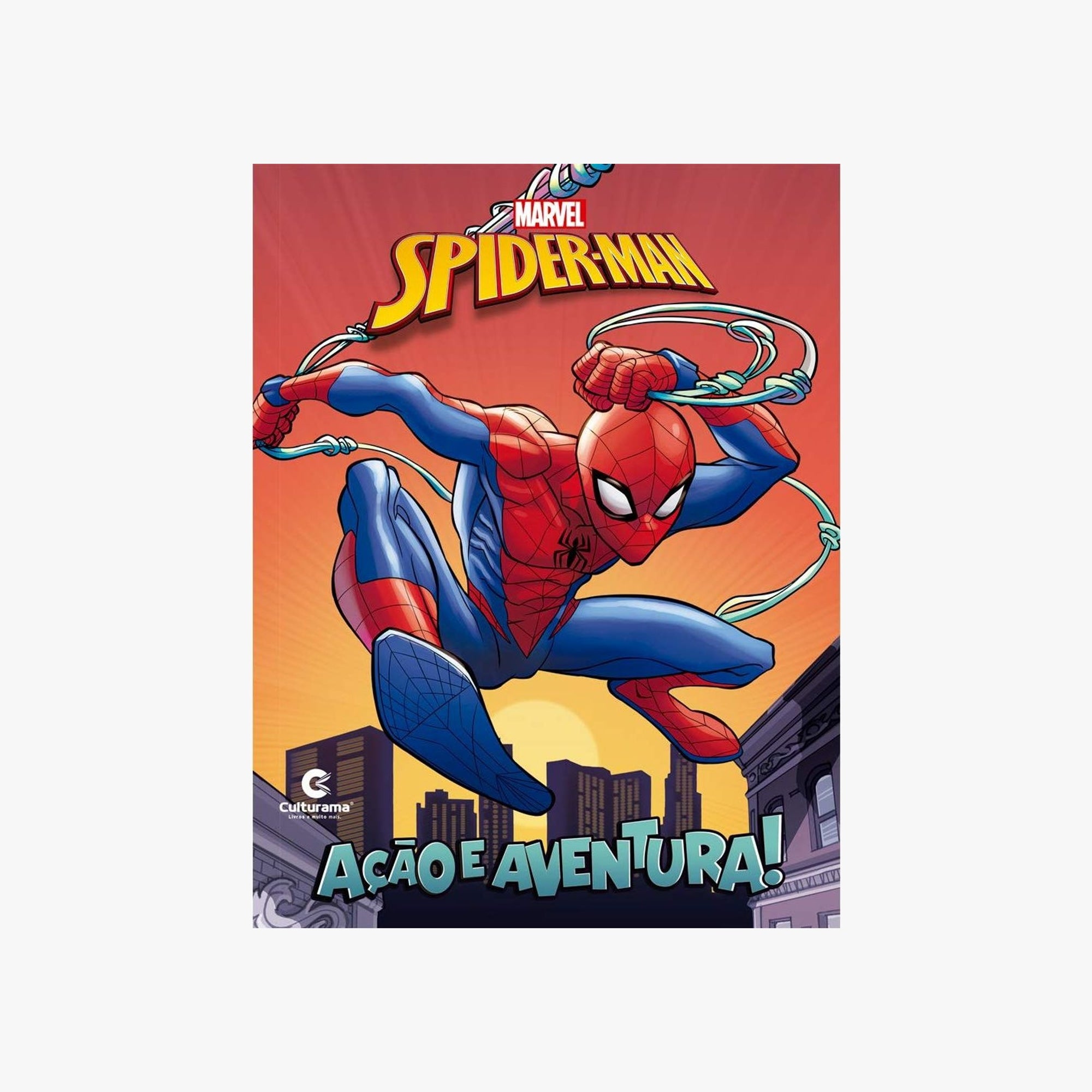 Livro Infantil História Homem Aranha Ação e Aventura