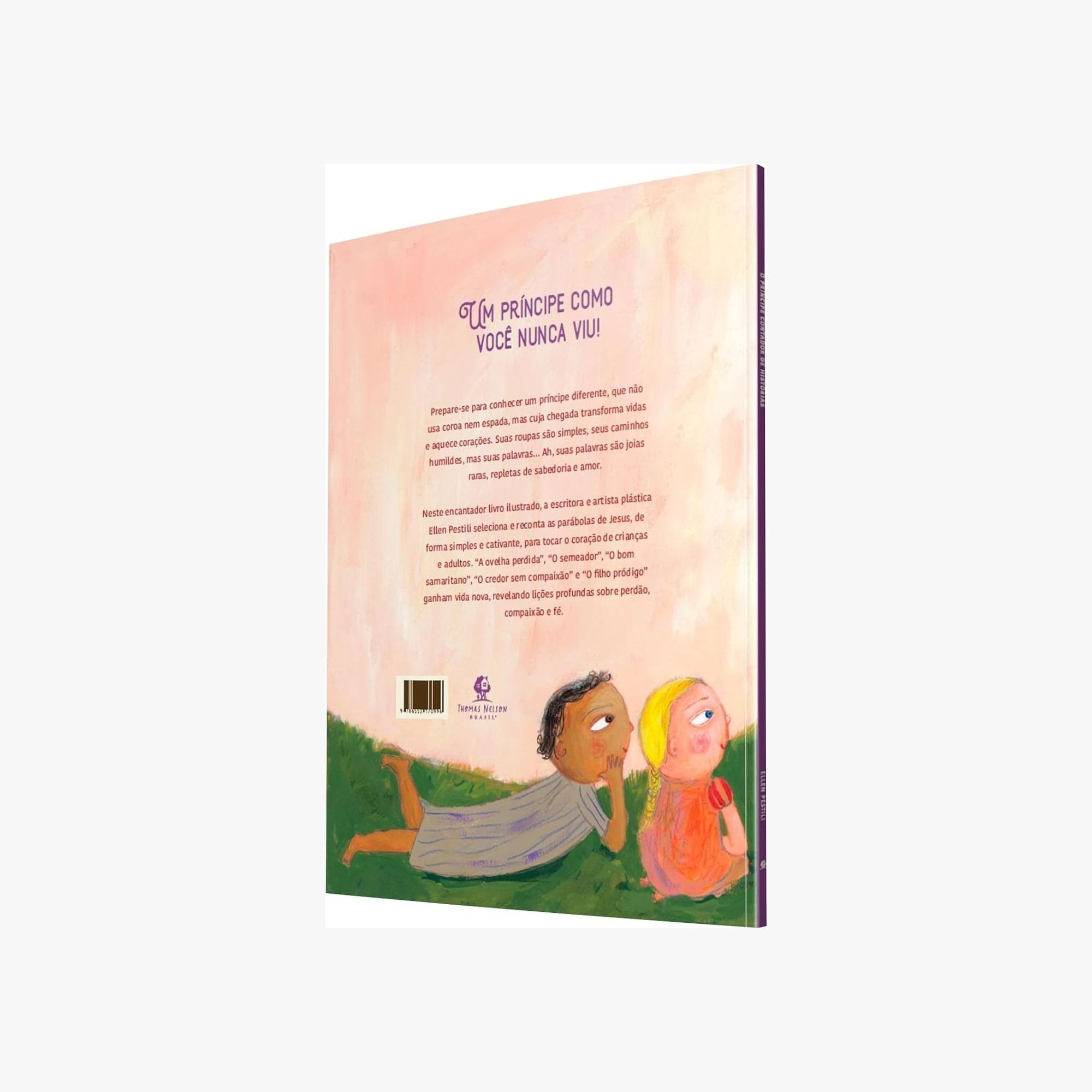 Livro O príncipe contador de histórias