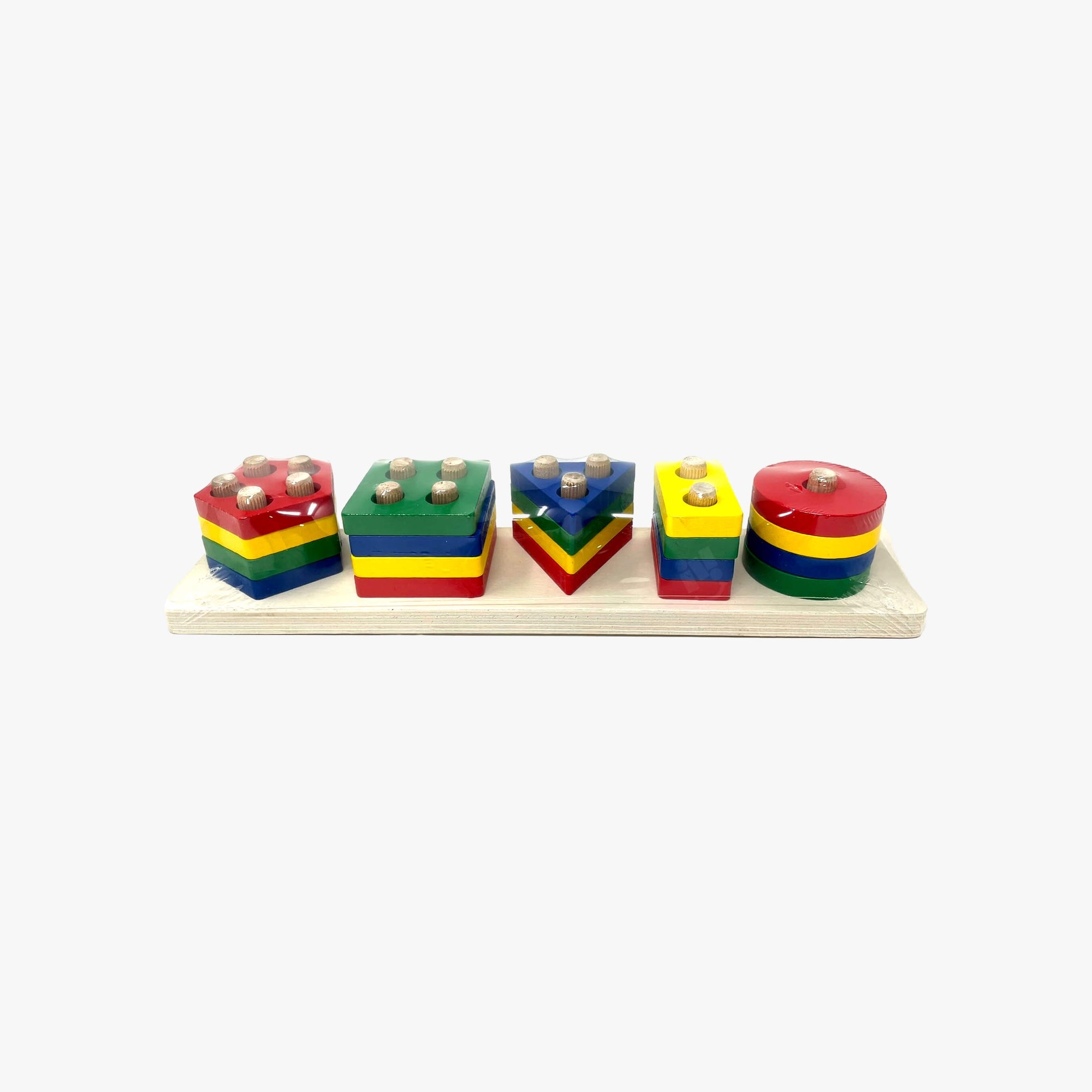 Encaixe Divertido Formas e Cores 5 Colunas