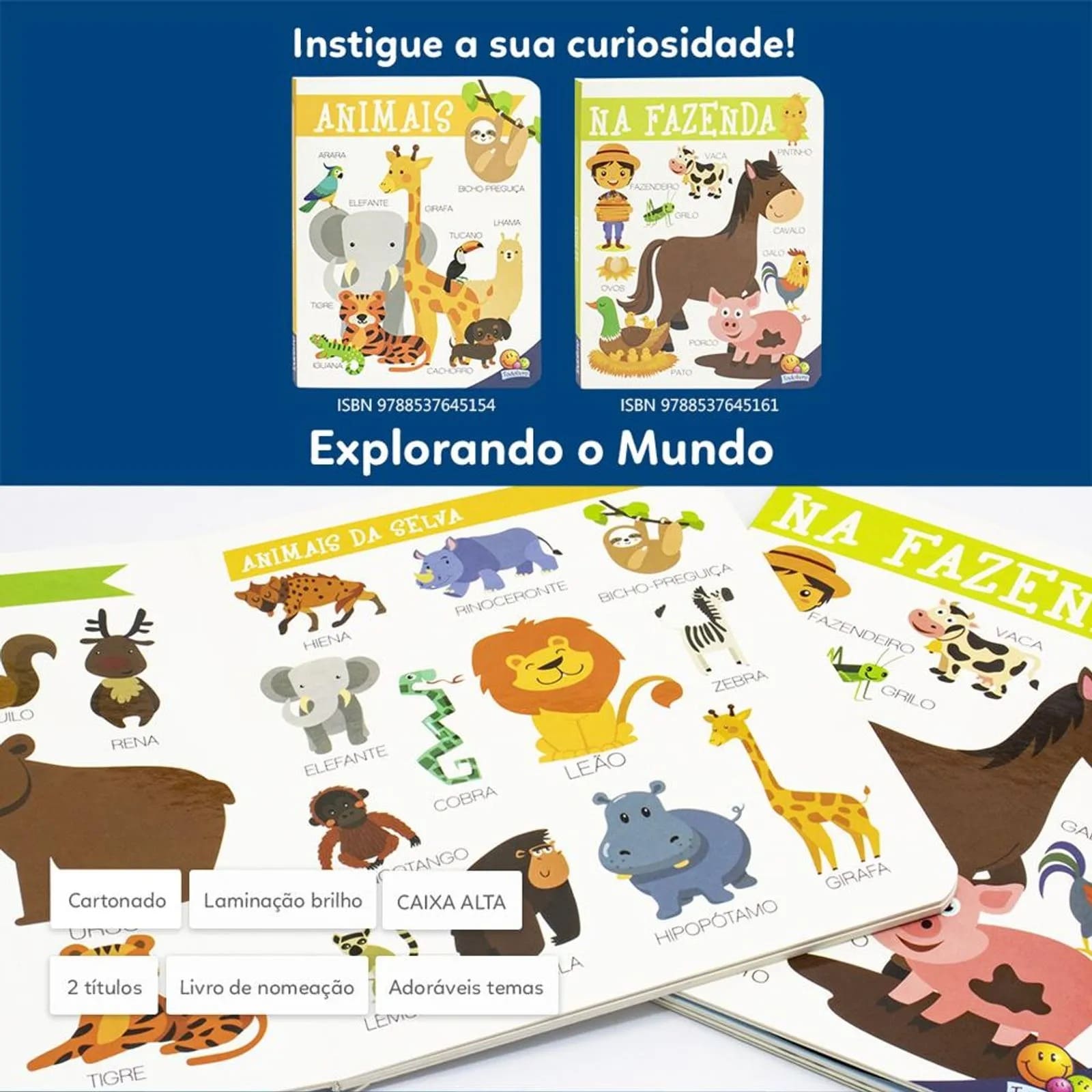 Livro Explorando o Mundo: Animais
