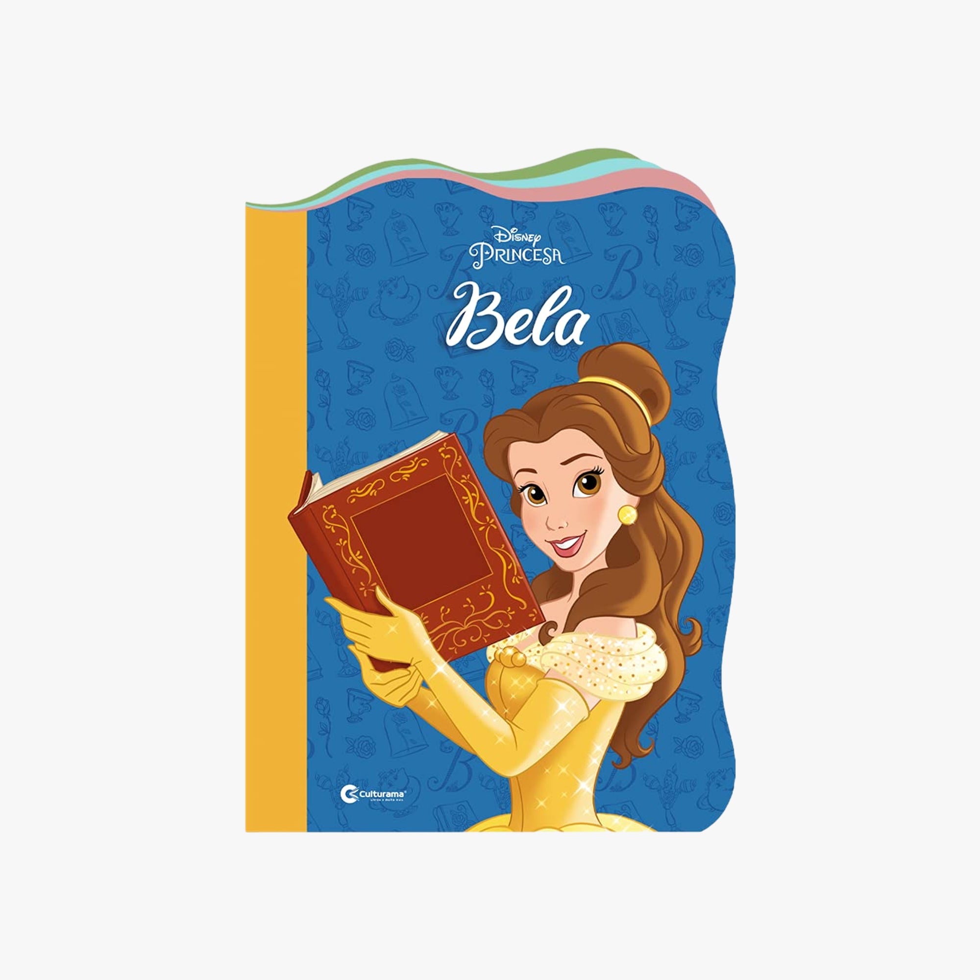 Super Kit 2 Livros Recortados Disney Pixar - Bela e Mickey