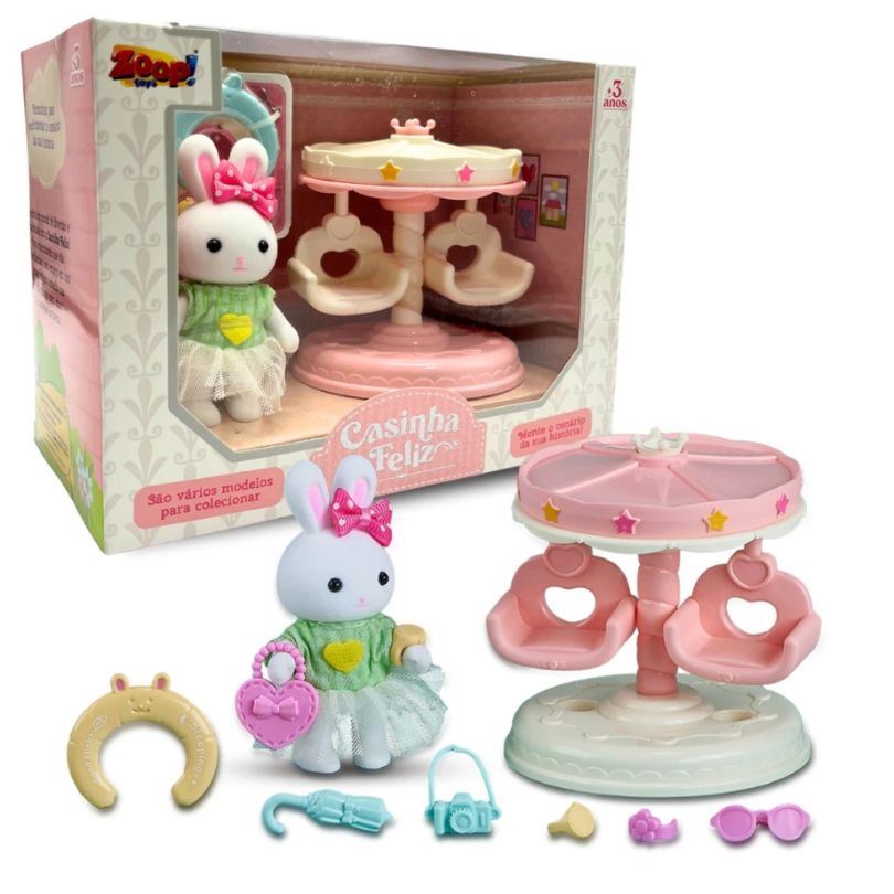 Brinquedo Casinha Feliz - Parque de Diversões
