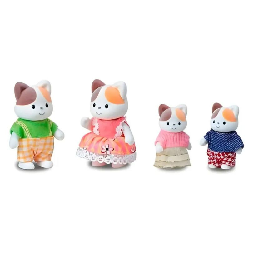Brinquedo Casinha Feliz - Família Gato