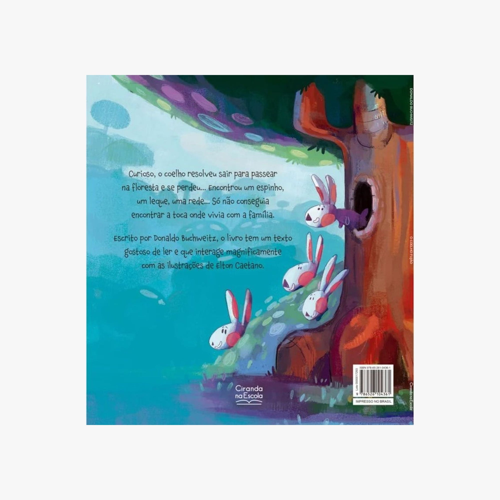 Livro Infantil O Coelho Fujão