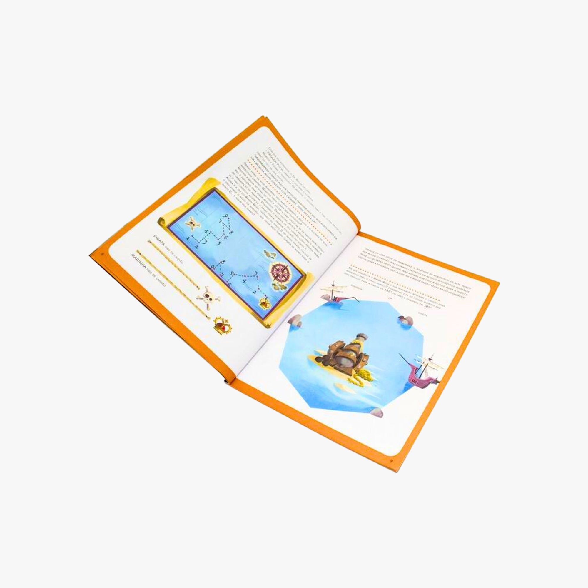Livro de Atividades e Enigmas Fuja! Amaldiçoada Ilha do Tesouro