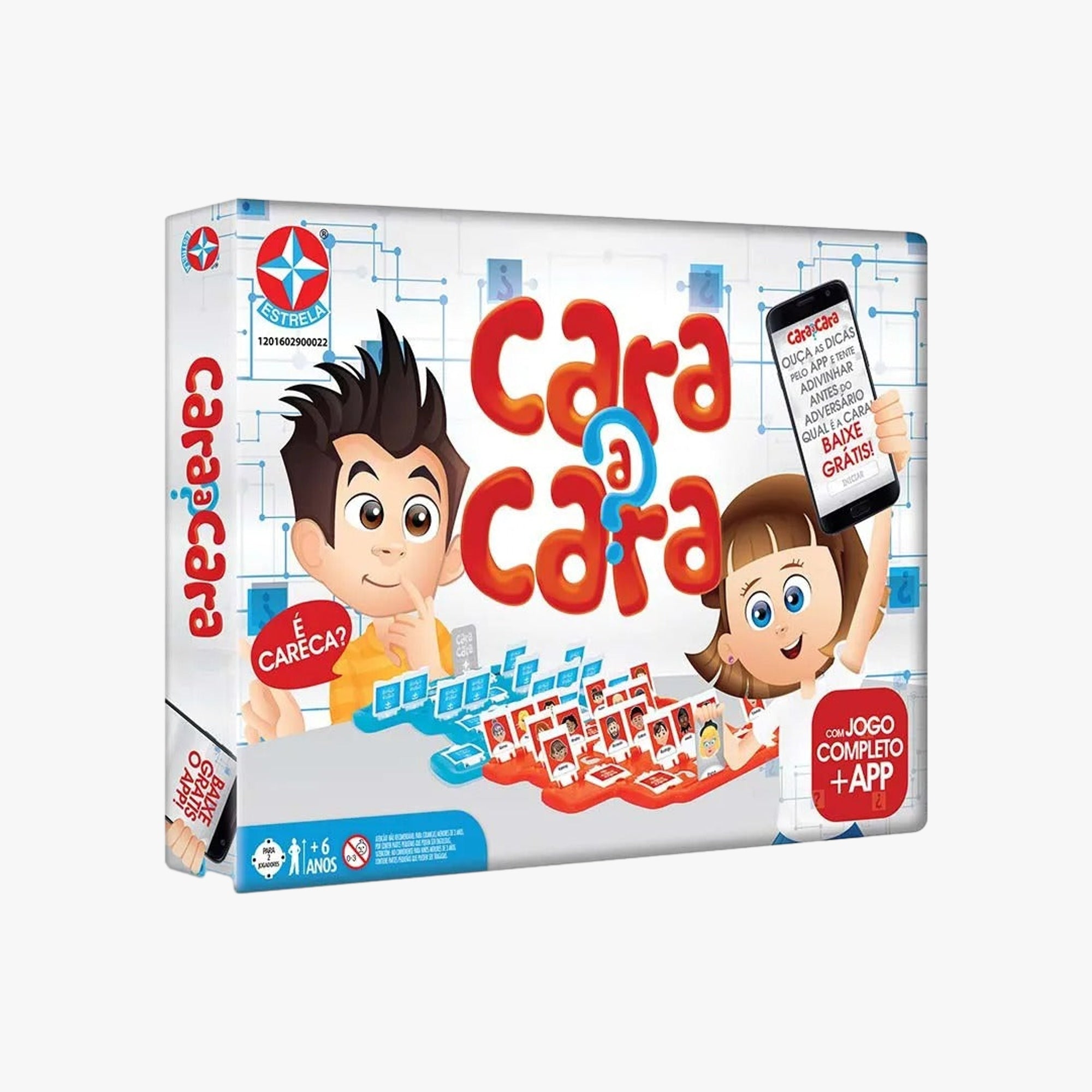 Jogo Cara a Cara com Aplicativo