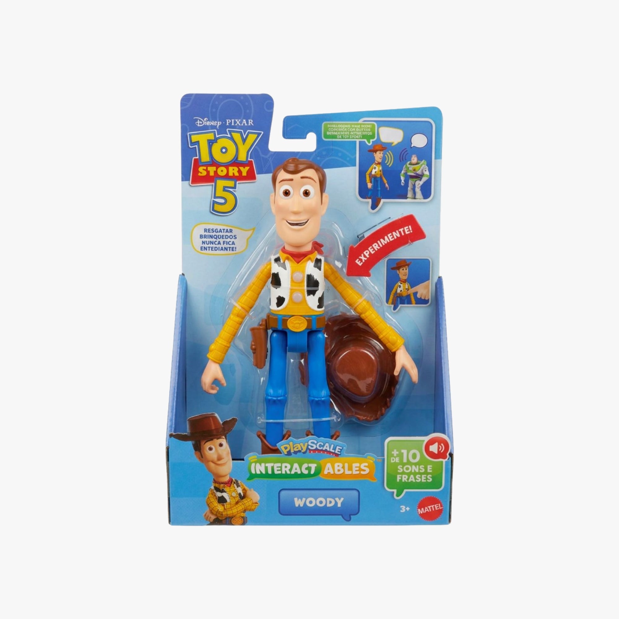 Boneco Woody Toy Story Disney Pixar Mattel Com Som