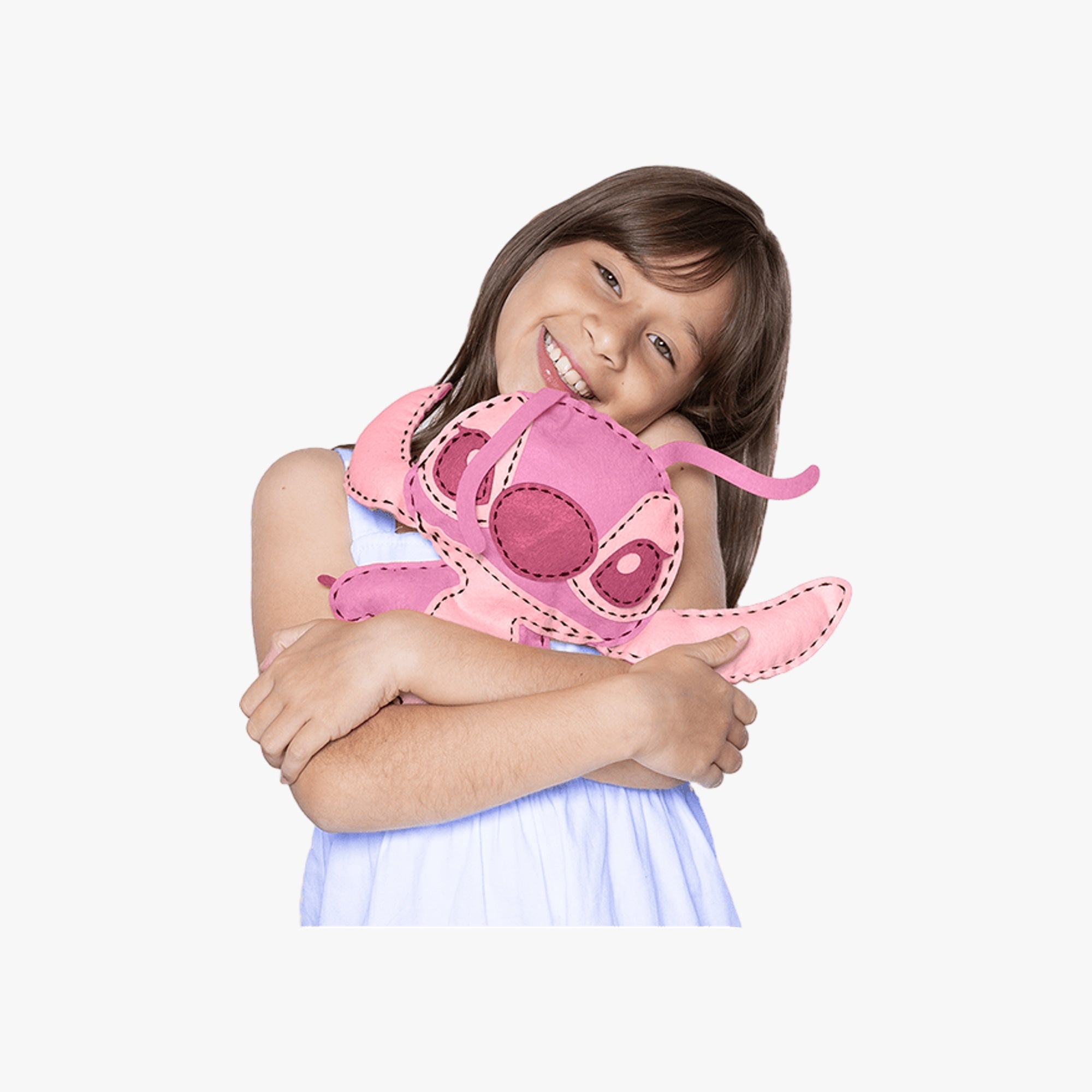 Kit Boneco de Feltro Angel - Stitch