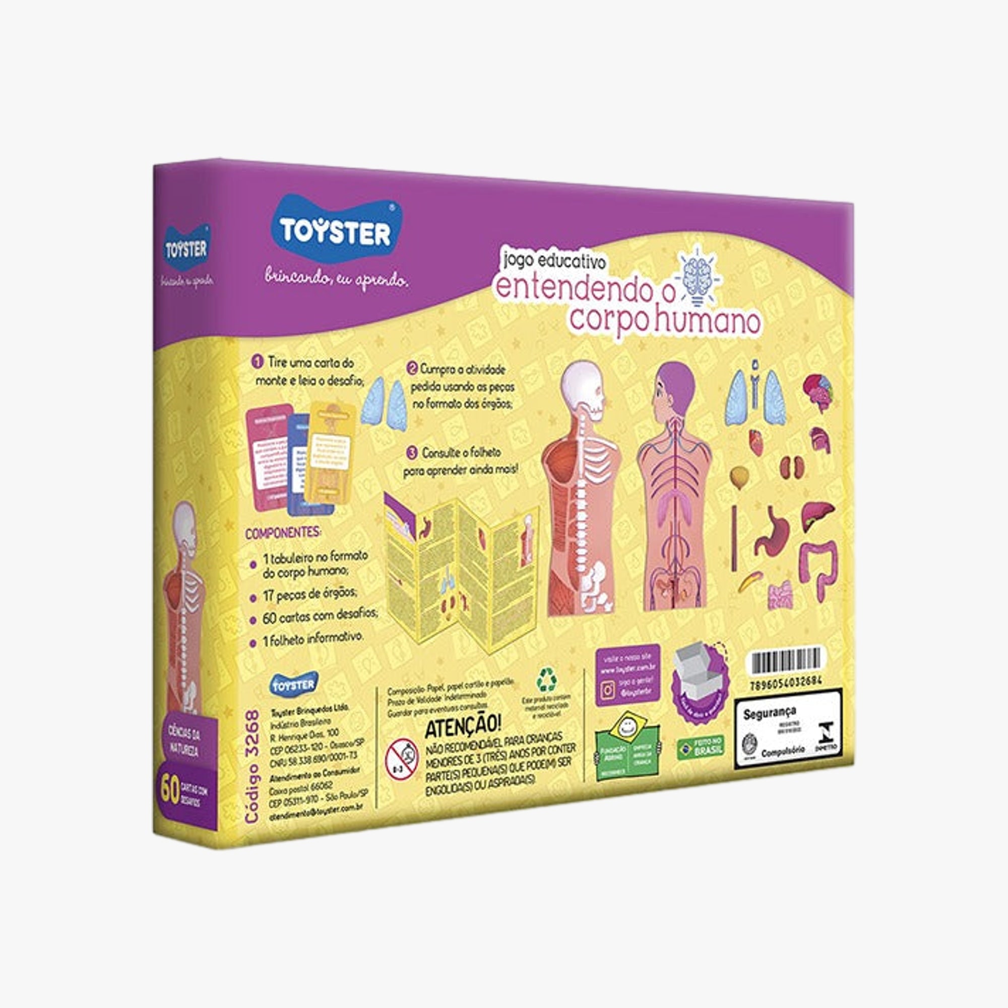 Jogo Educativo Entendendo o Corpo Humano