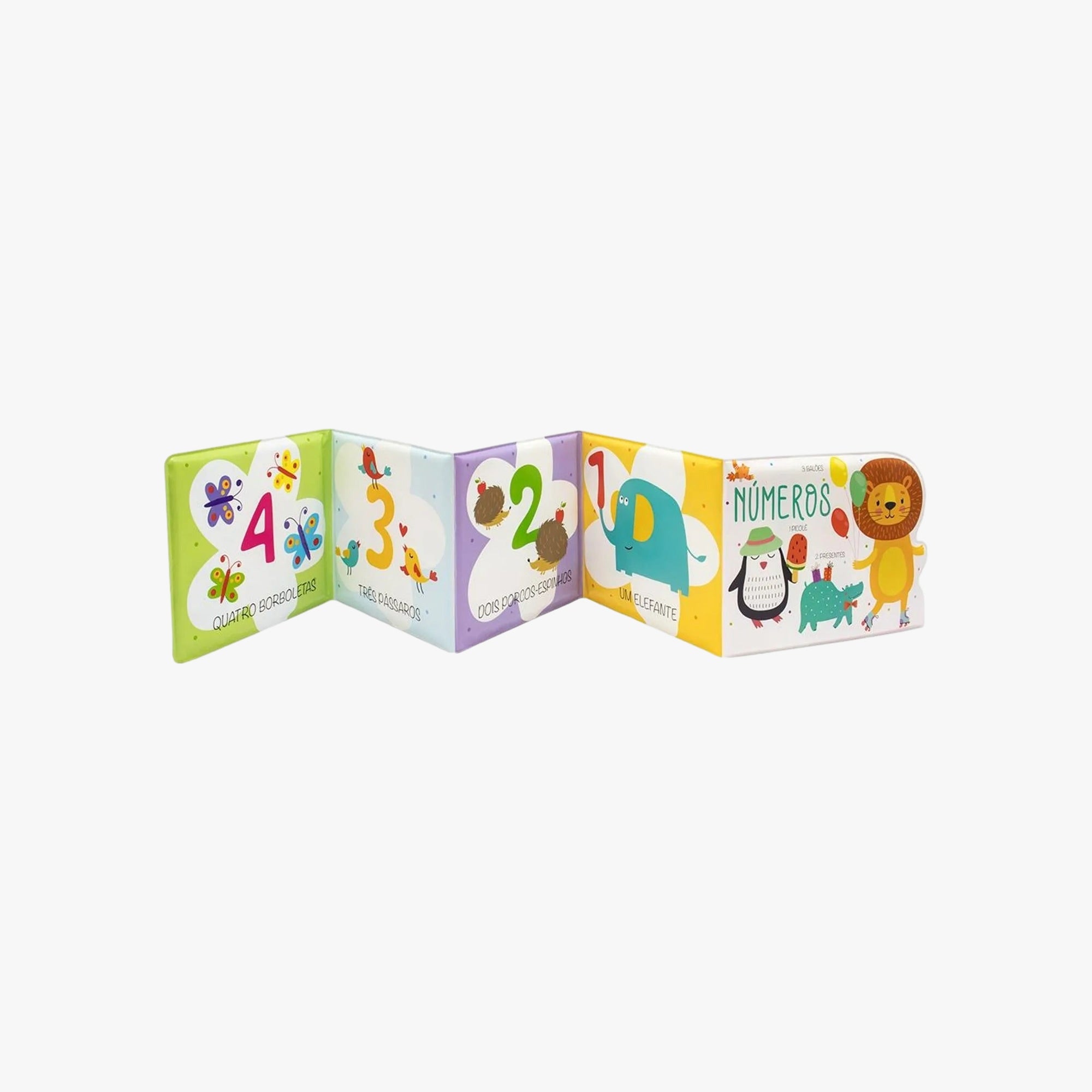 Livro Aprendizados no Banho Números