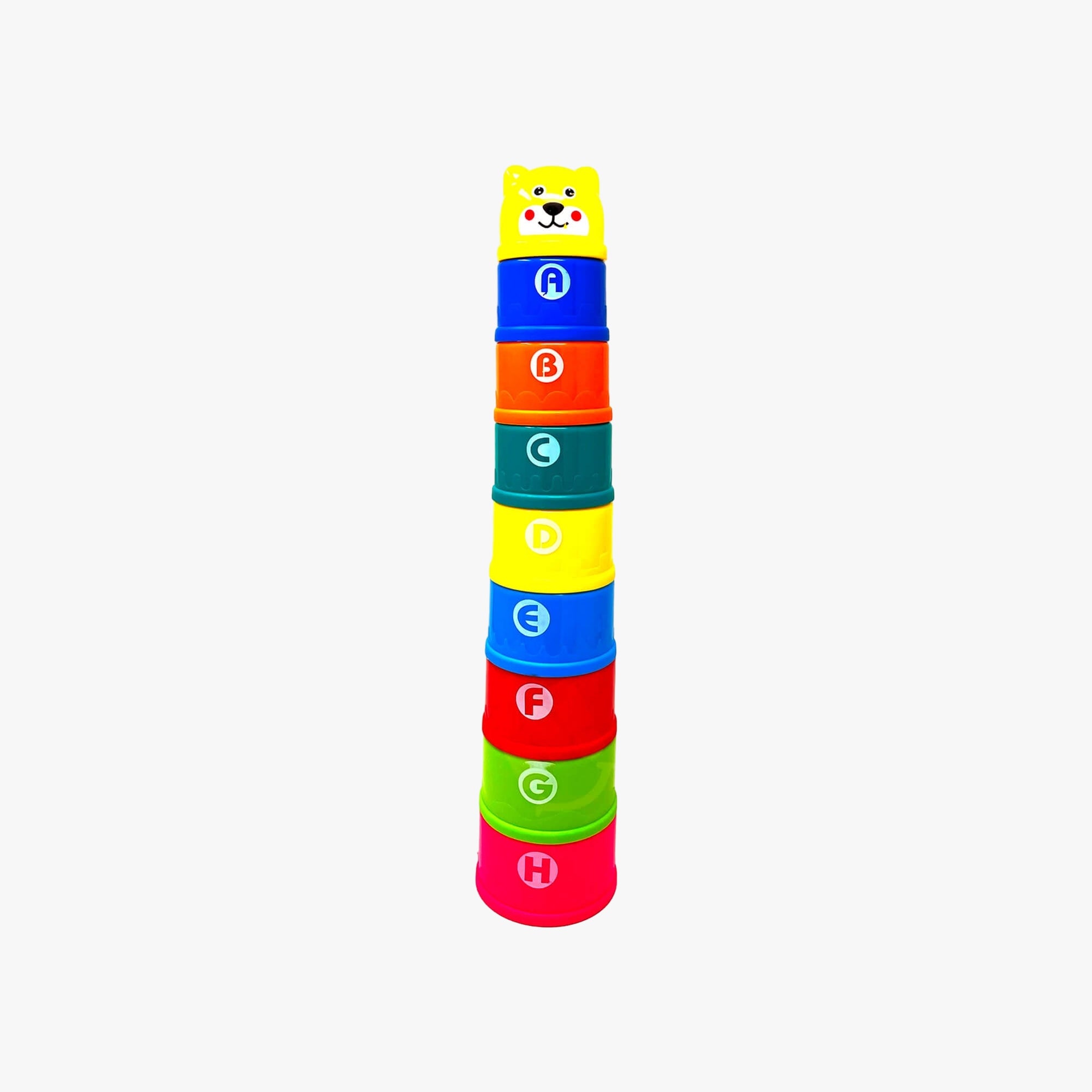 Brinquedo Educativo Torre Divertida Números e Letras