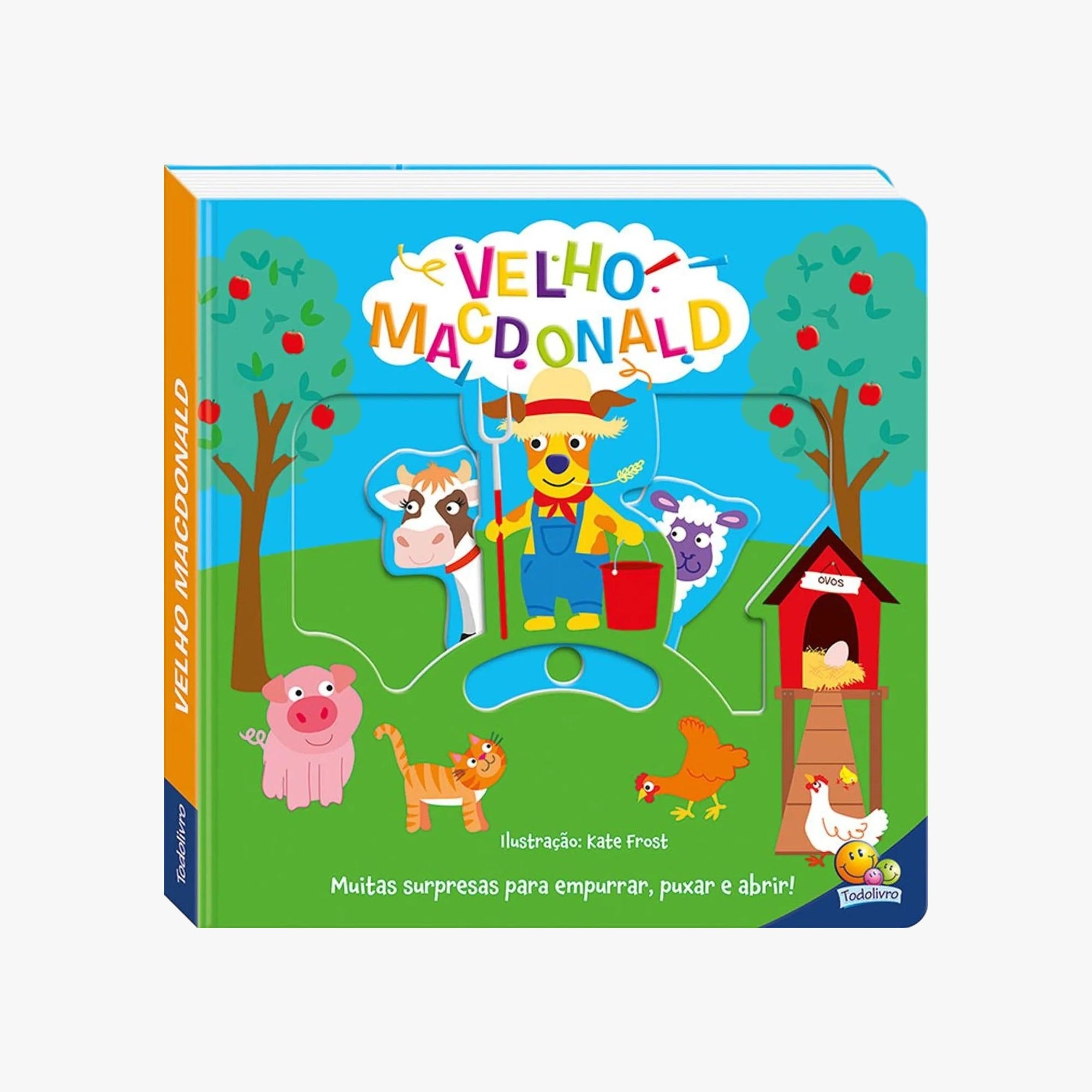 Livro Infantil Abas Velho MacDonald