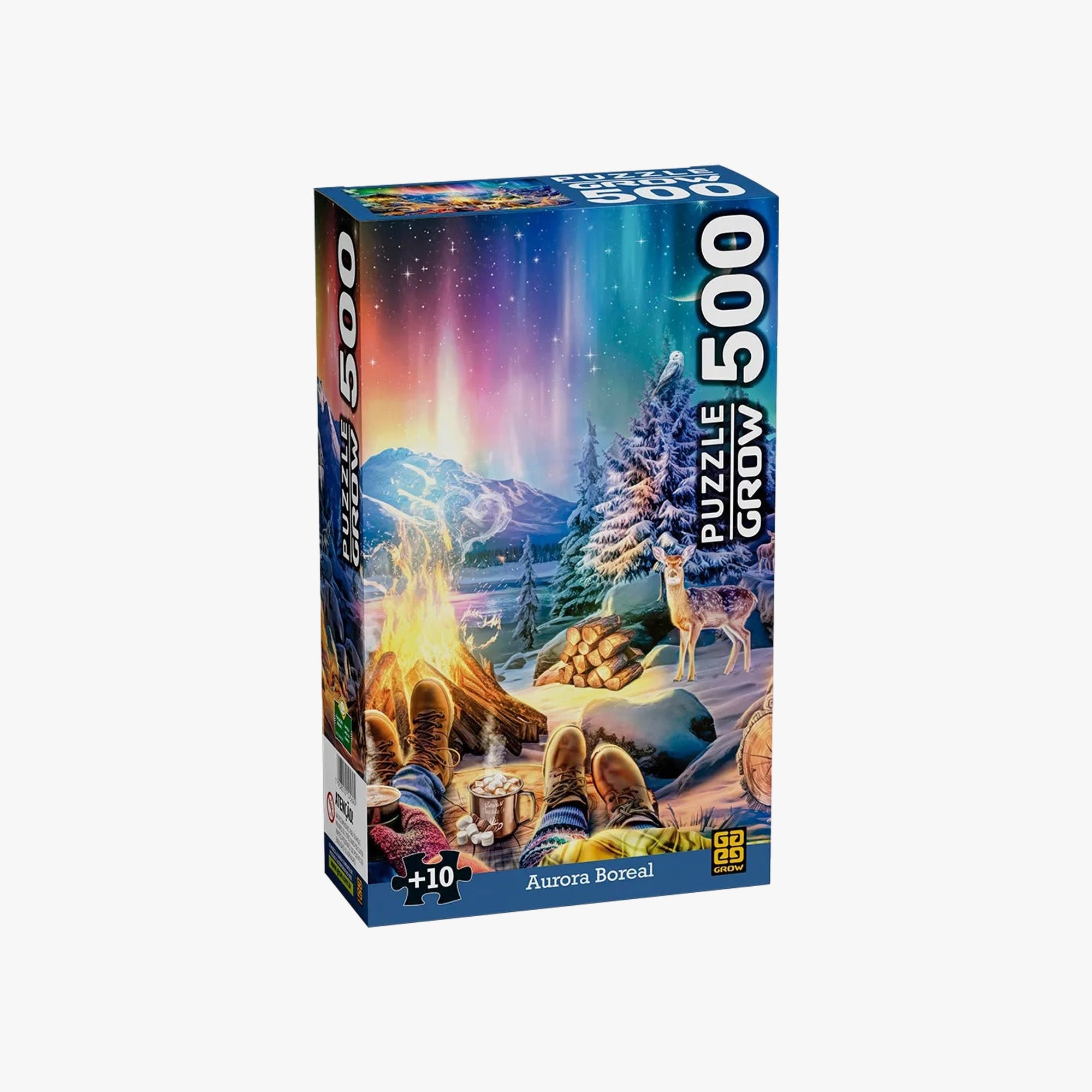Quebra-Cabeça Aurora Boreal 500 Peças