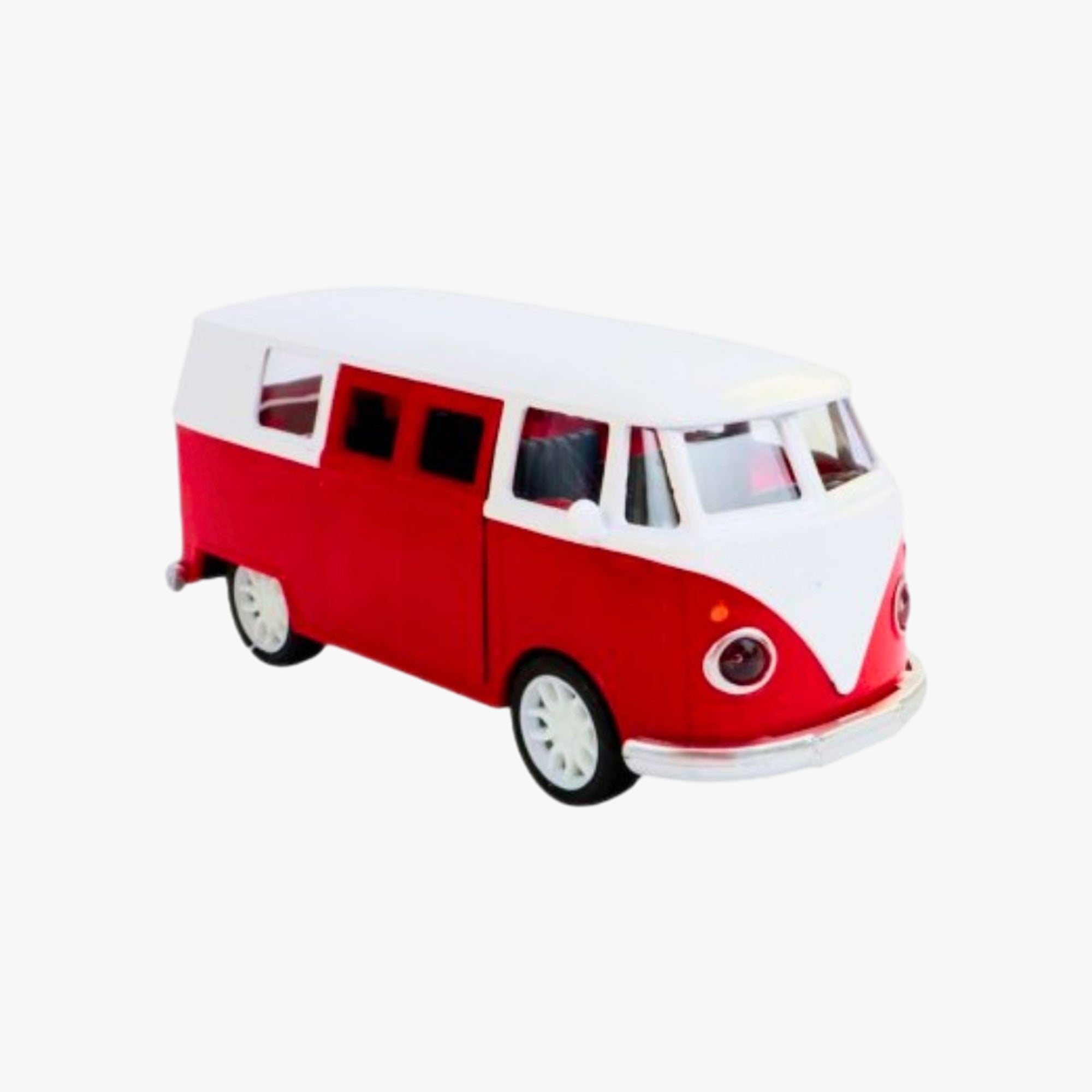 Brinquedo Infantil Carrinho de Fricção de Metal Kombi Sortida