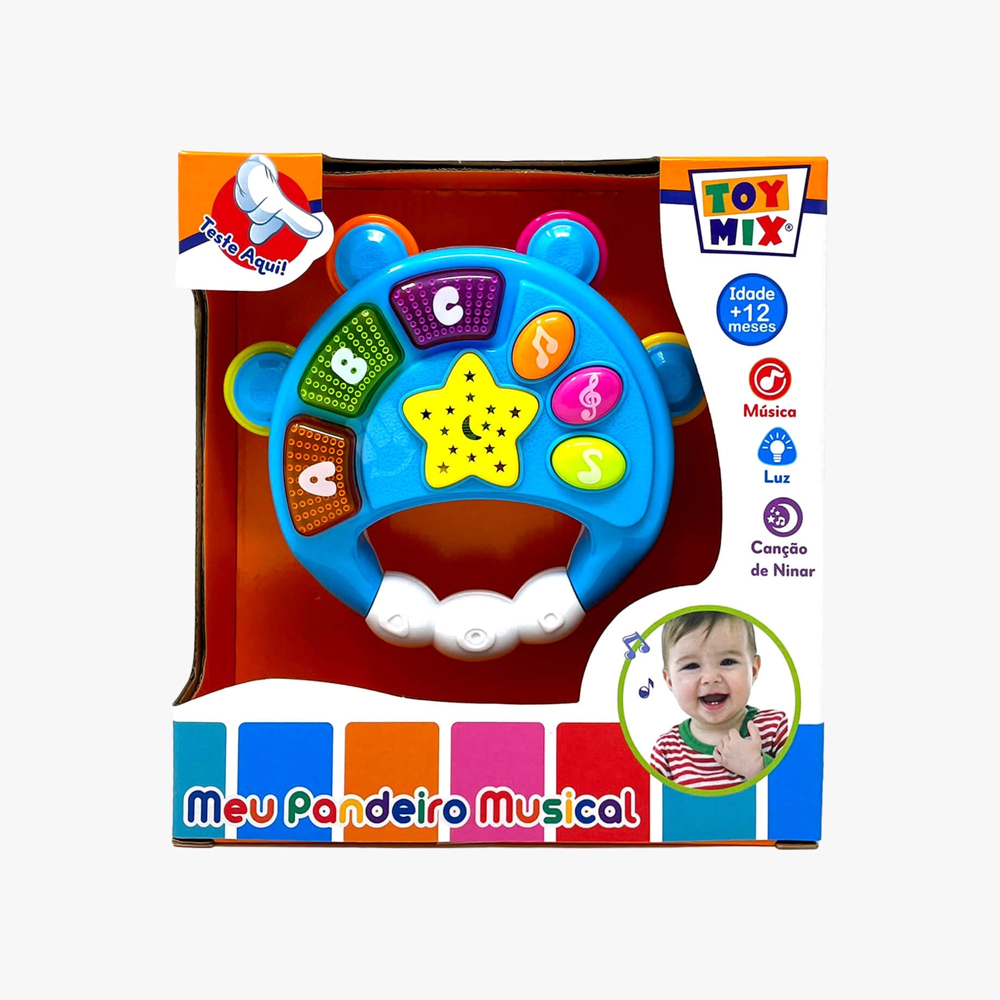 Brinquedo Musical Pandeiro Baby