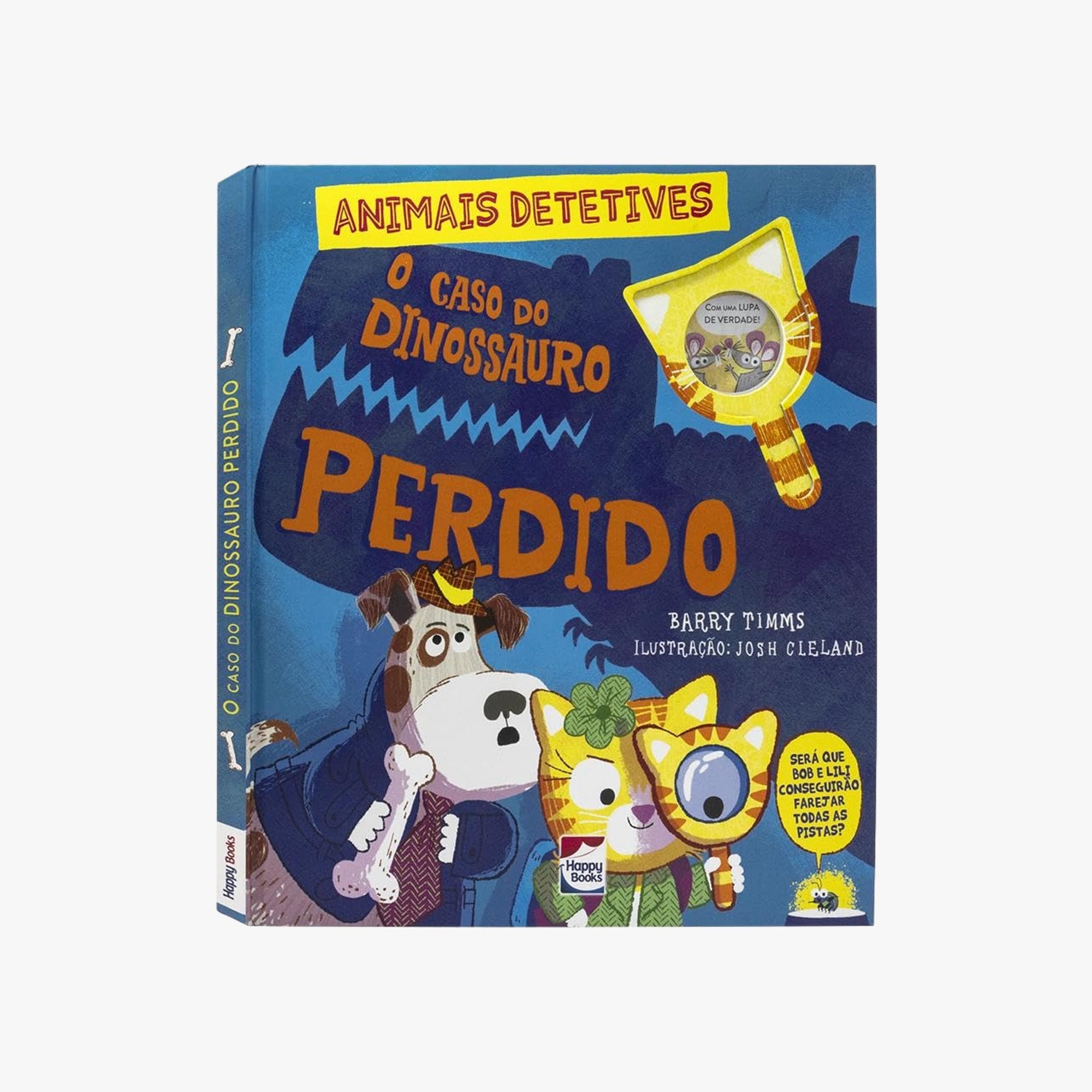 Livro Animais Detetives: O Caso do Dinossauro Perdido