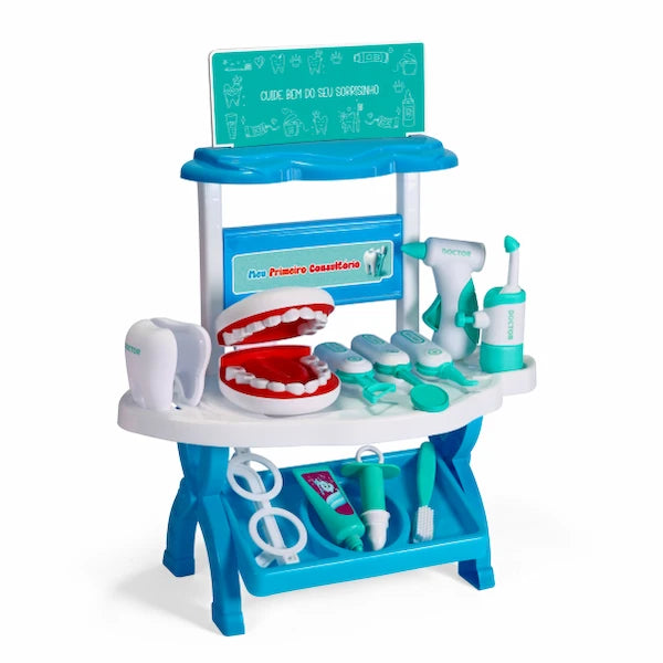Brinquedo Conjunto Meu Primeiro Consultório Dentista