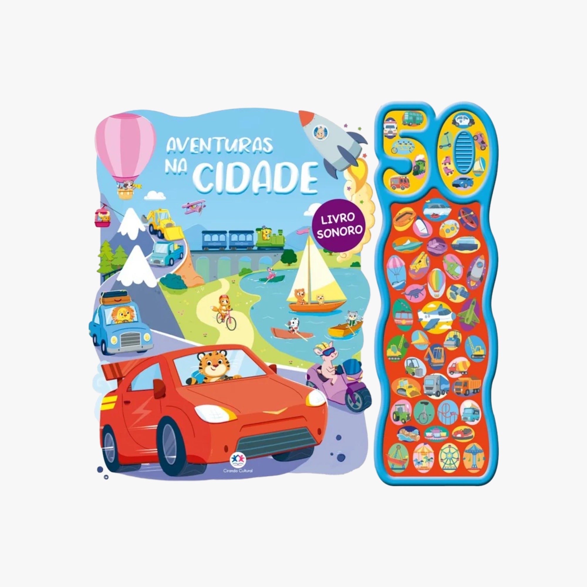 Livro Sonoro Aventuras na Cidade