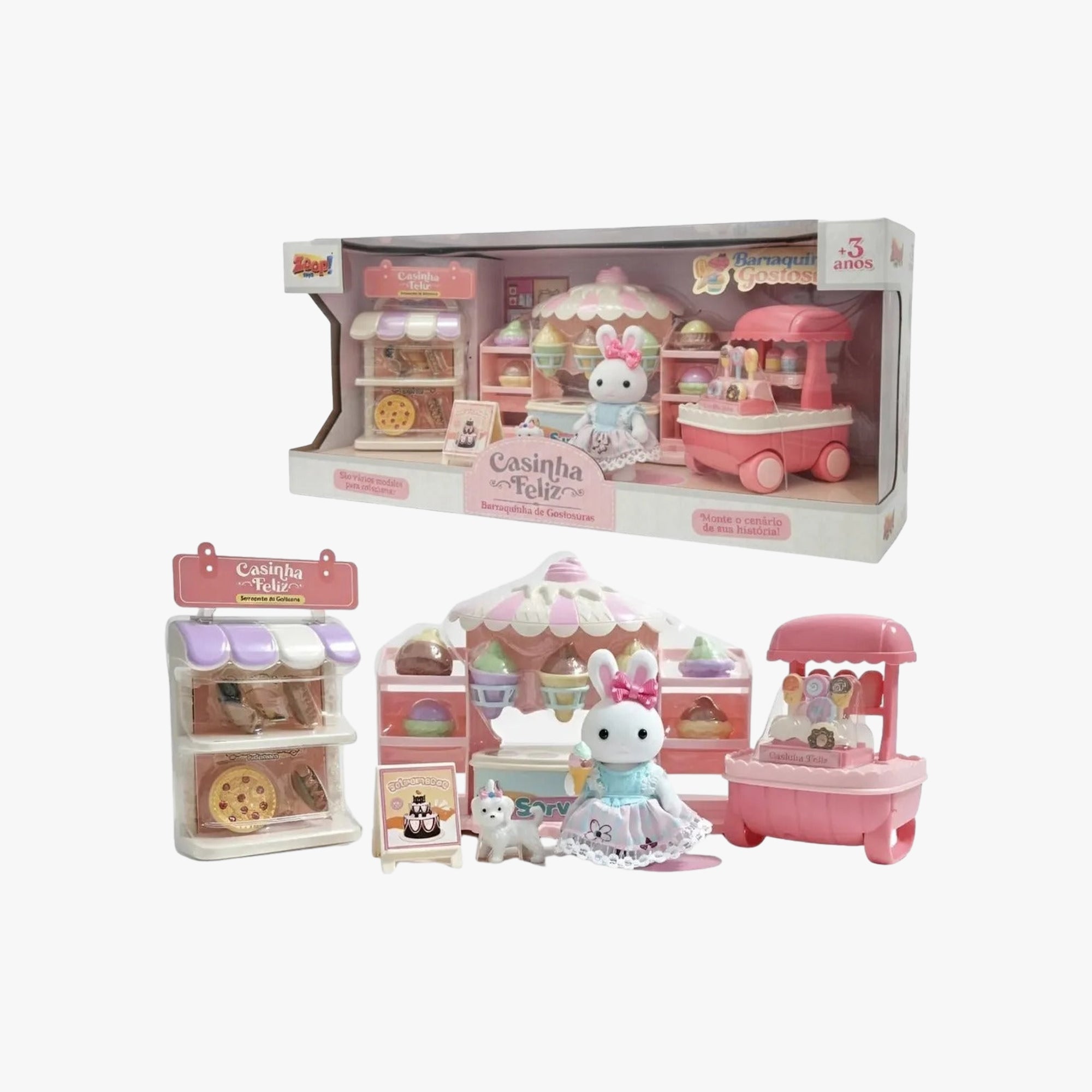 Brinquedo Casinha Feliz Barraquinha de Gostosuras